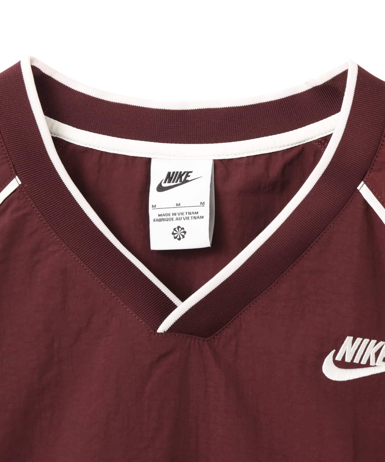 NIKE AS W NSW WR PULLOVER BURGUNDY CRUSH/SAILの画像