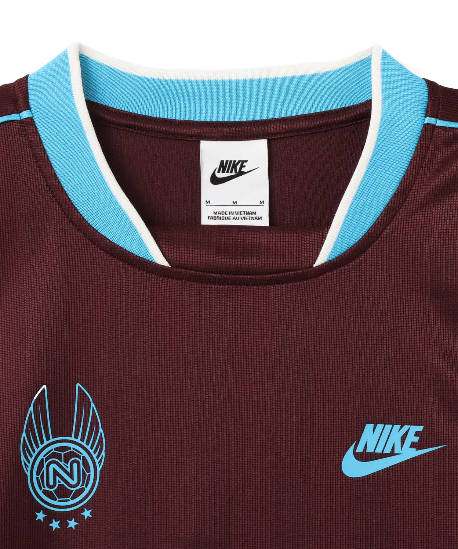 NIKE AS W NSW LS JERSEY BURGUNDY CRUSH/BALTIC BLUEの画像