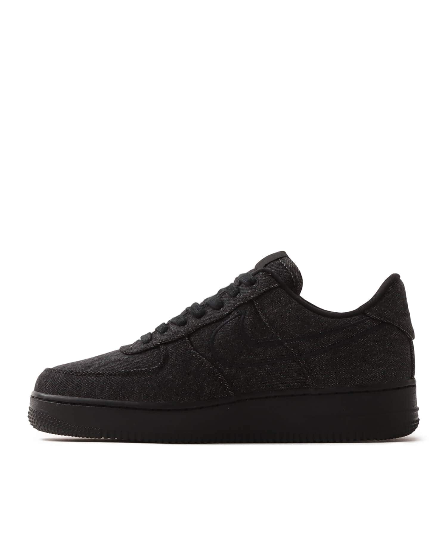 NIKE WMNS AIR FORCE 1 '07 LV8 BLACK/BLACK-WHITE-METALLIC SILVERの画像