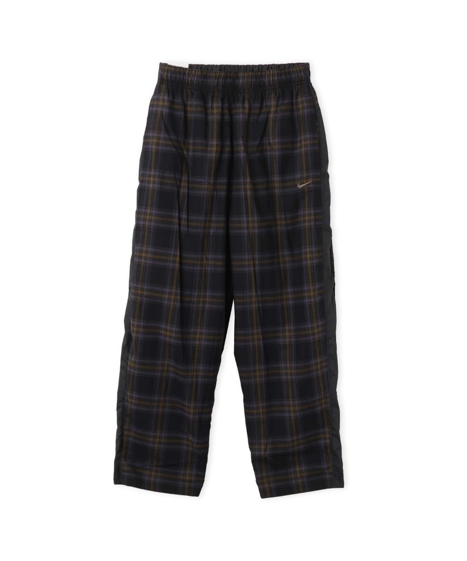 NIKE AS W NK REVERSIBLE PLAID OH PANT BLACKの画像