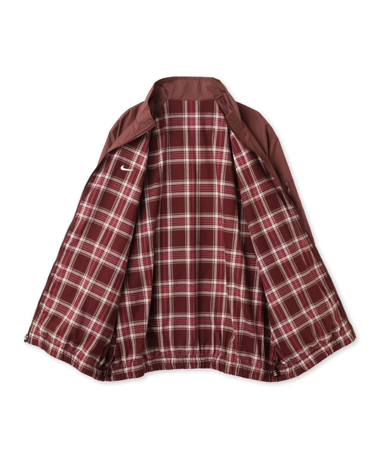 NIKE AS W NK REVERSIBLE PLAID WR JK BROWNの画像