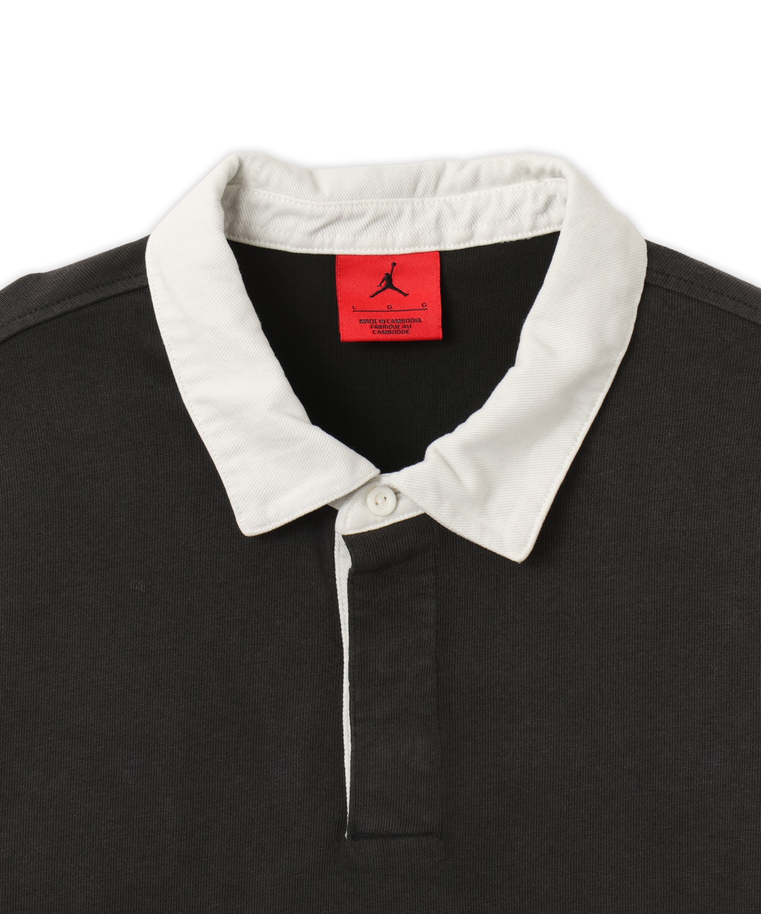 JORDAN BRAND M J FLT ESS RUGBY TOP GREENの画像