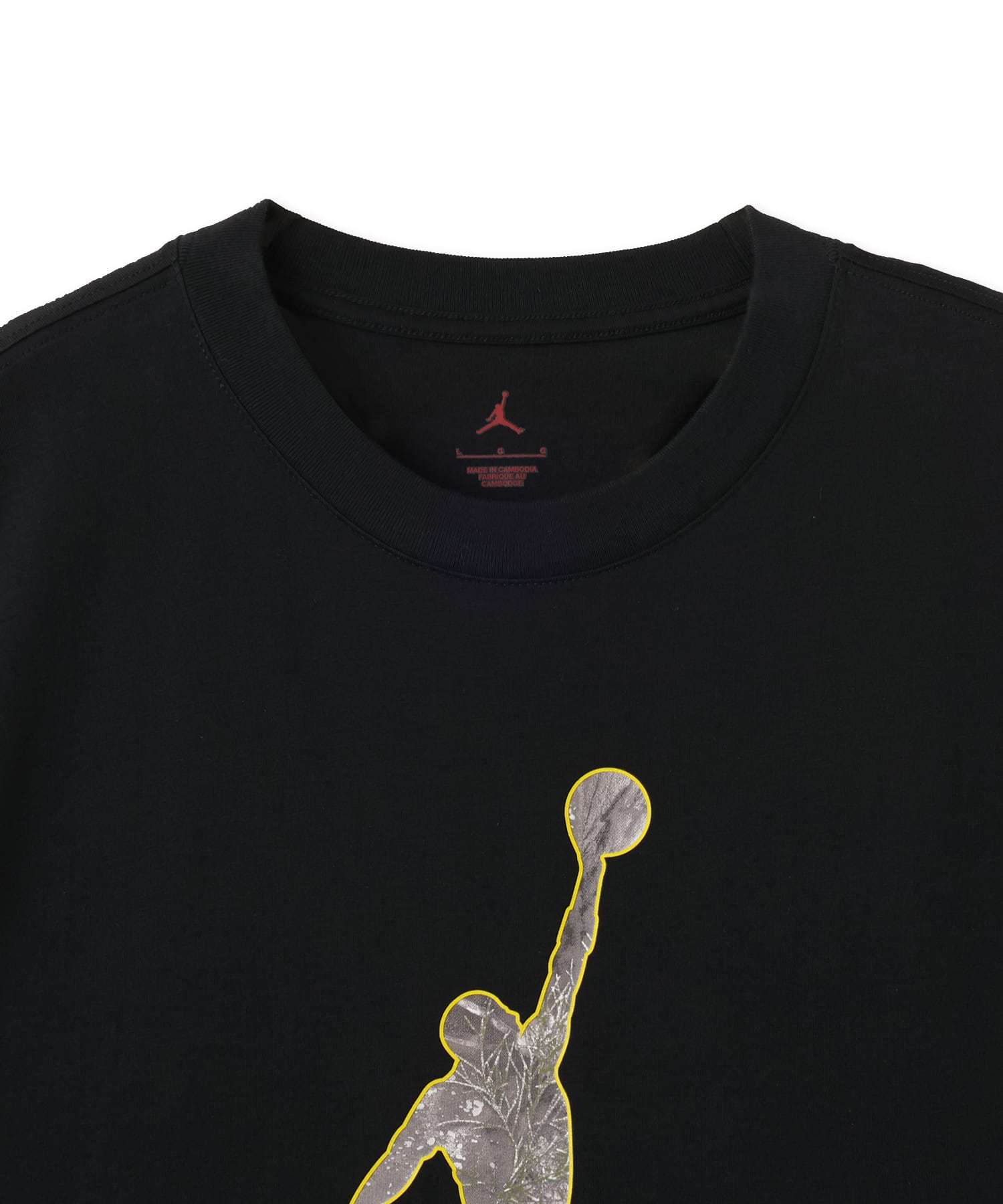 JORDAN BRAND M J BRK RLT SS CREW BLACKの画像