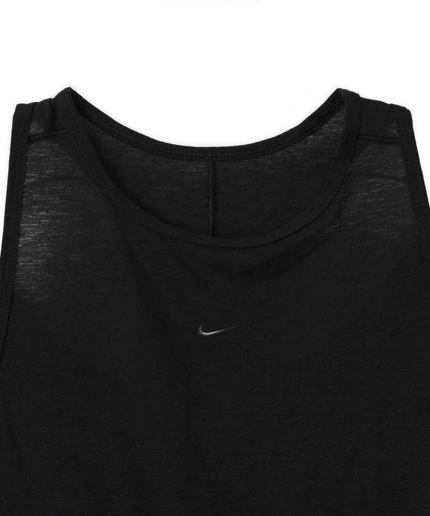 NIKE W NRG NK Dri-FIT TANK BLACKの画像