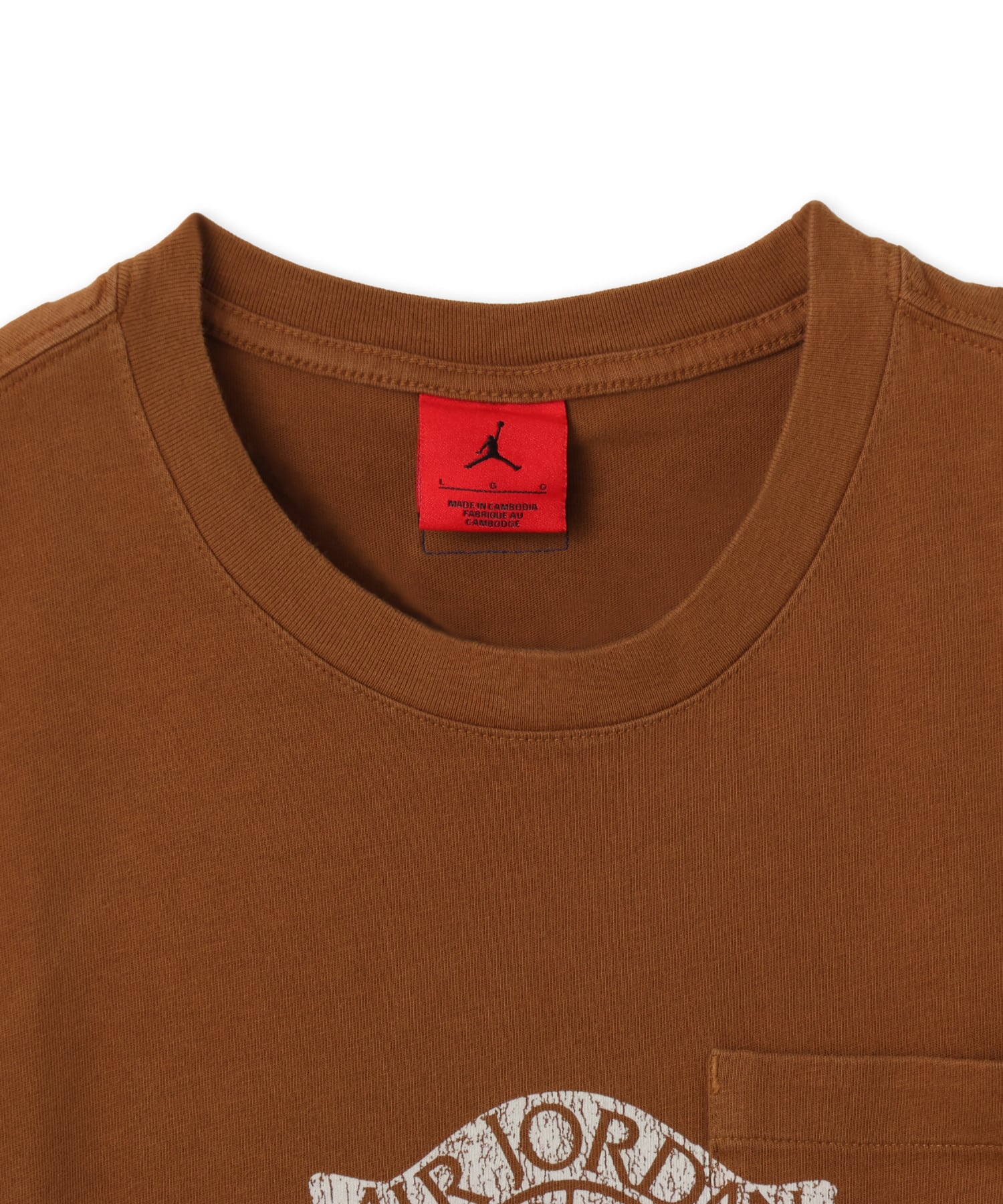 JORDAN BRAND M J FLT ES 85 W PKT SS CRW BROWNの画像
