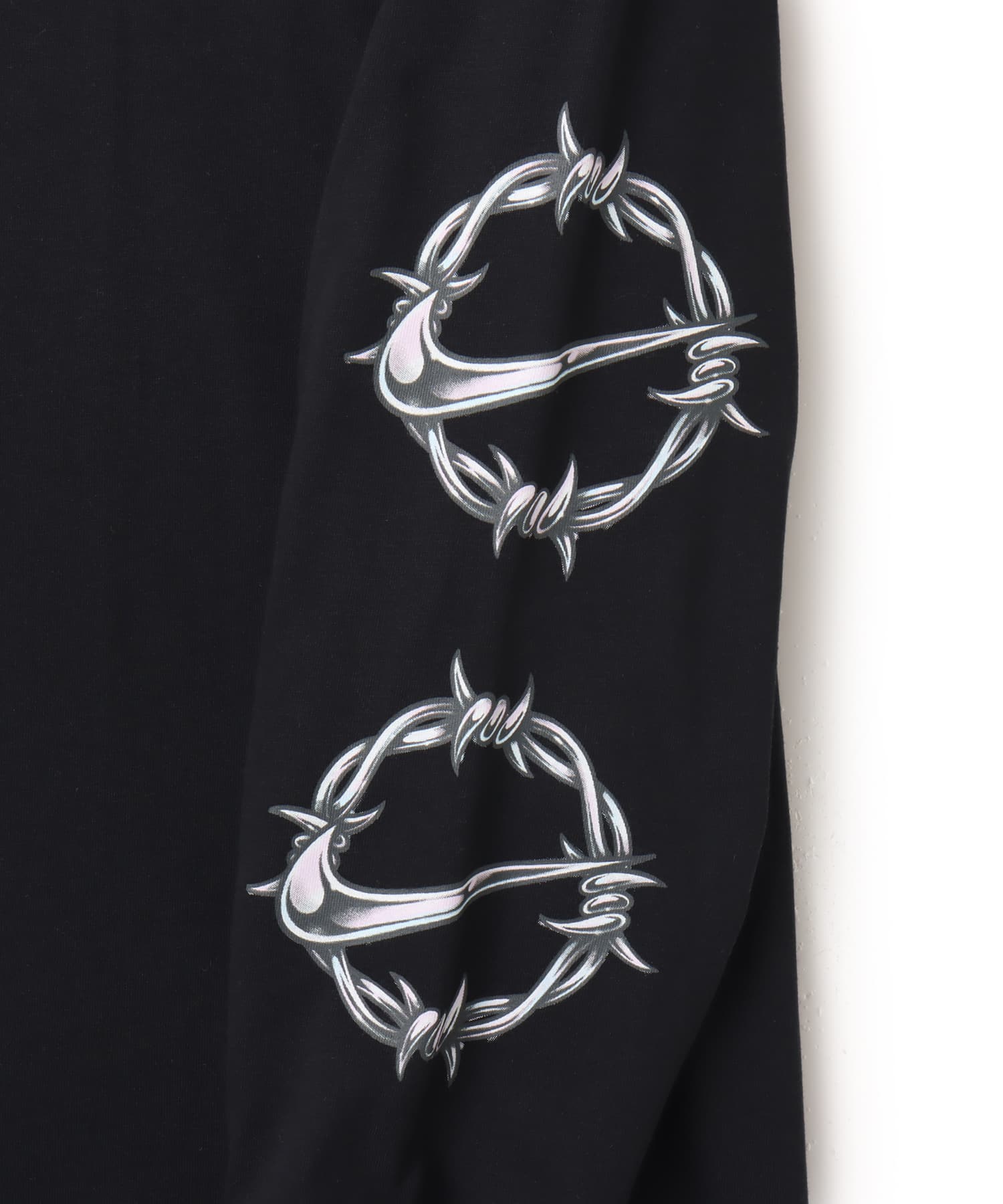 NIKE AS W NSW CLASSIC LS TEE BRB CH BLACKの画像