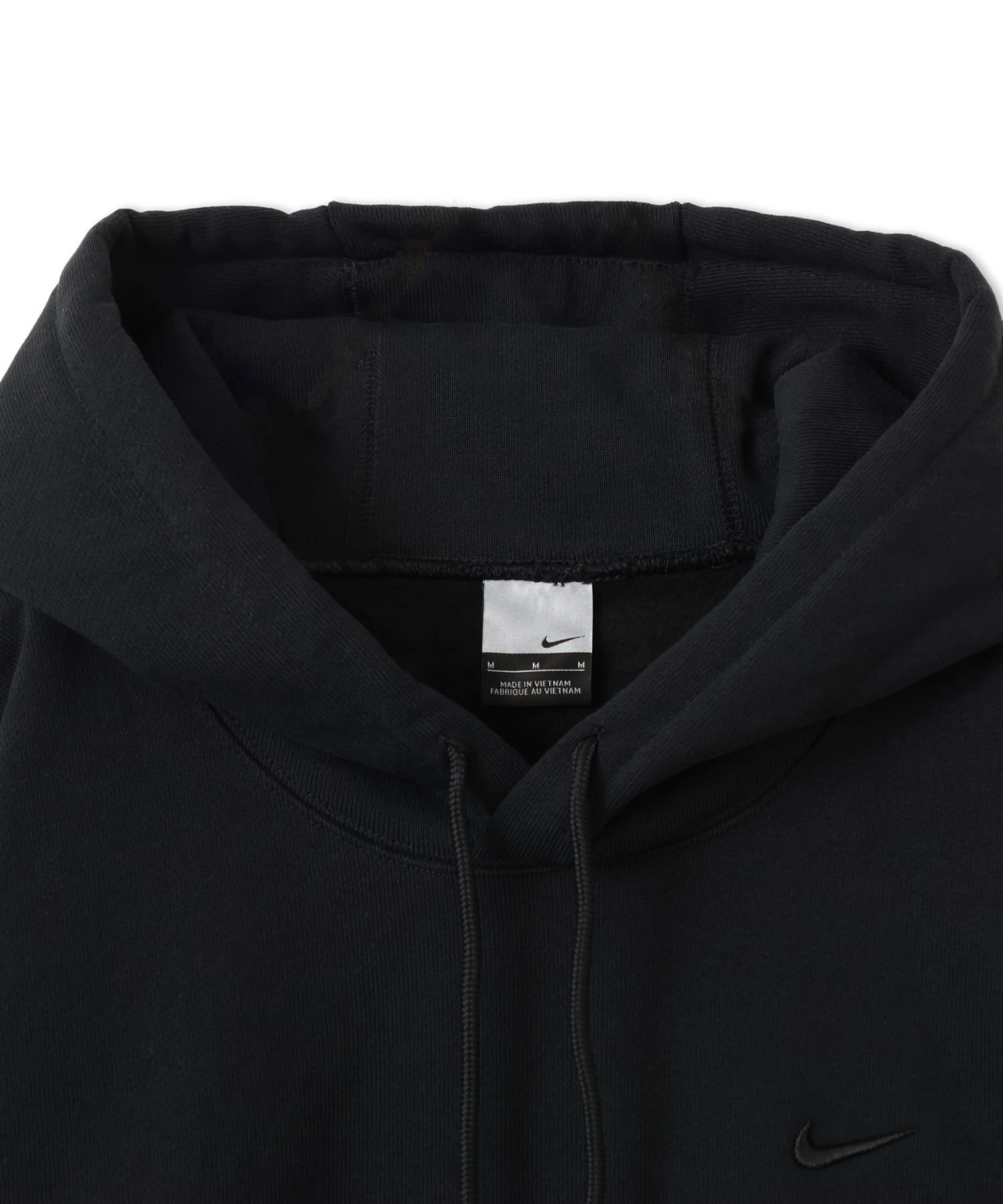 NIKE M NRG NK 560 FLEECE HOODIE BLACKの画像