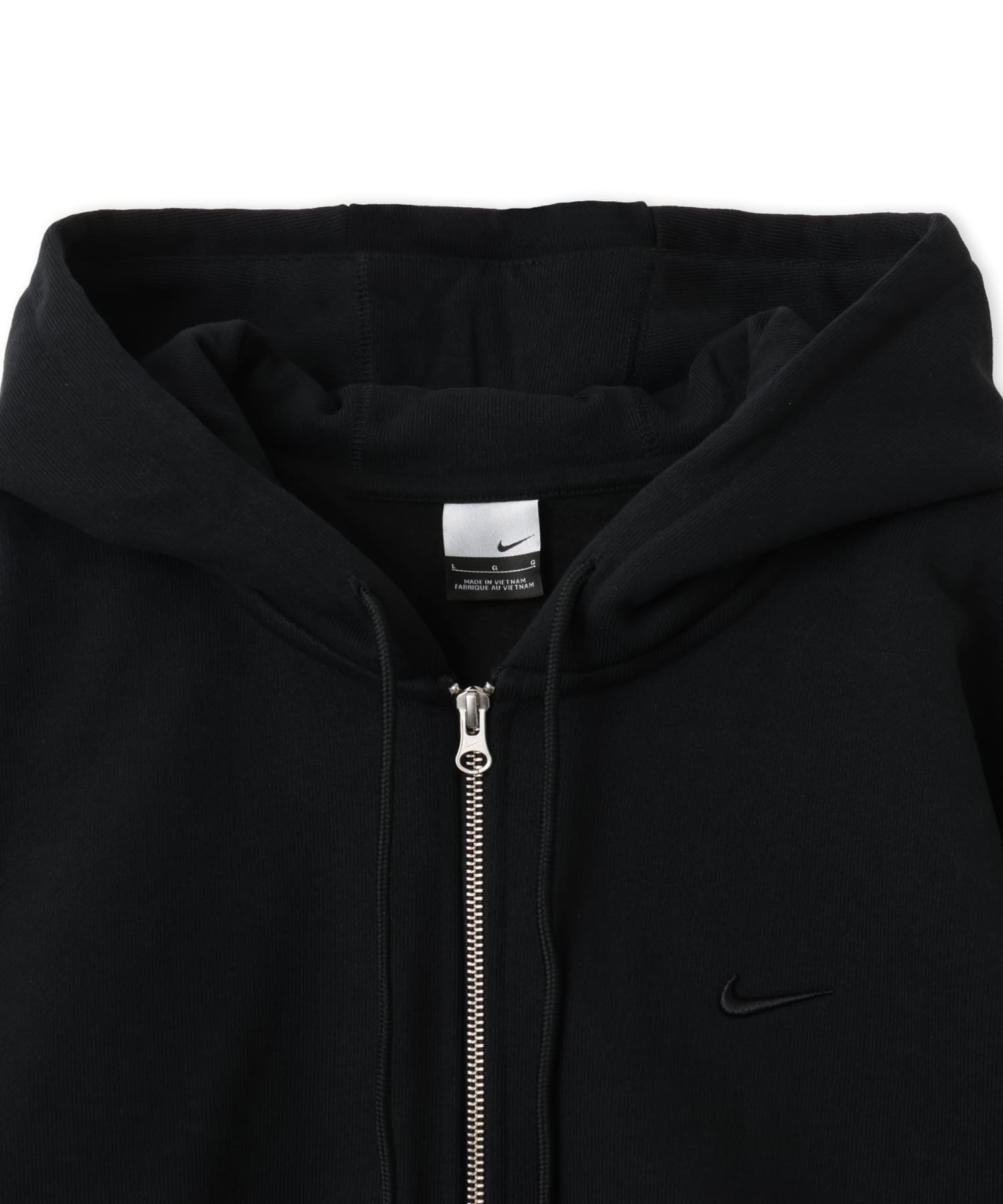 NIKE M NRG NK 560 FLEECE FULL-ZIP HOODIE BLACKの画像