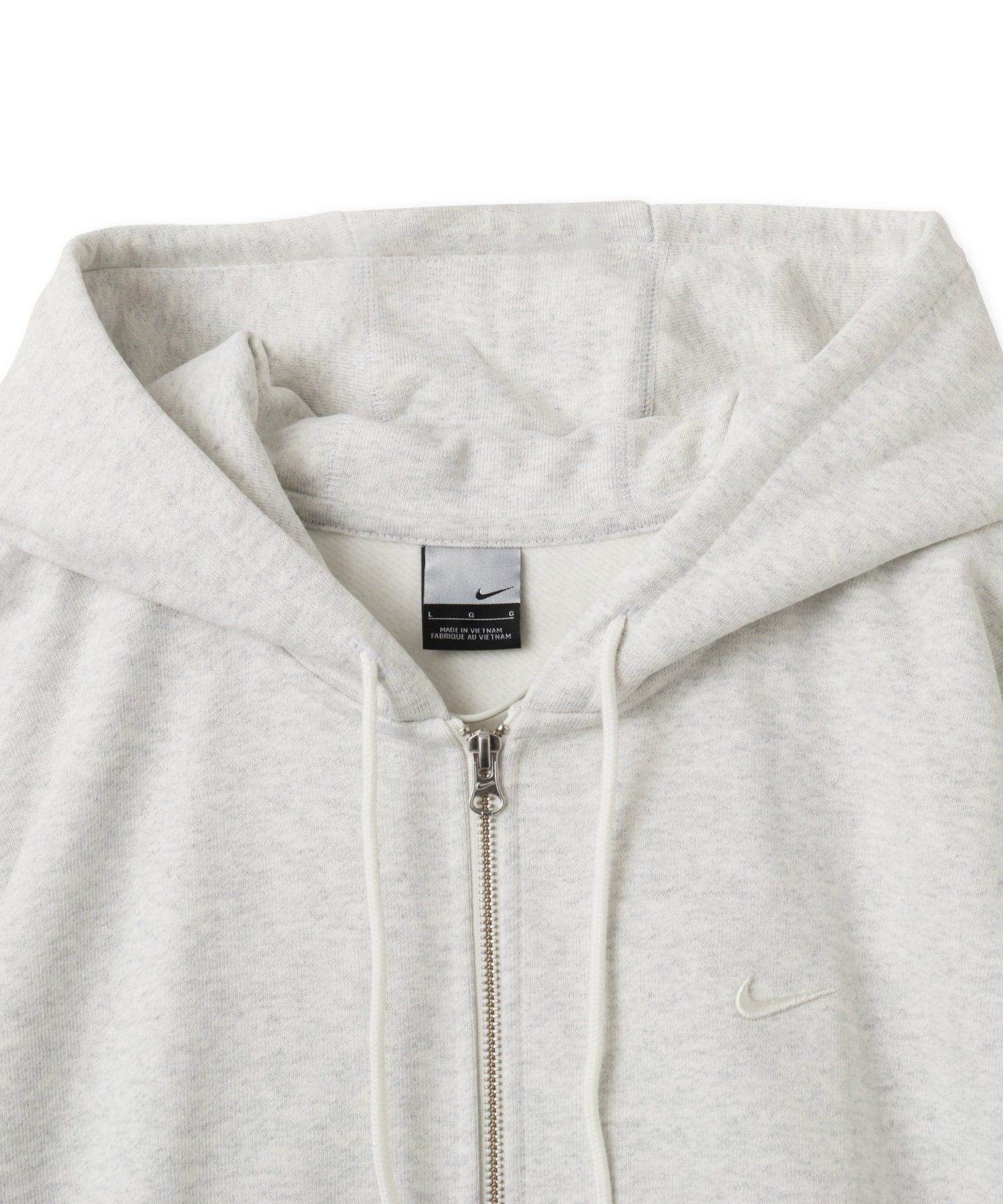NIKE M NRG NK 560 FLEECE FULL-ZIP HOODIE BEIGEの画像