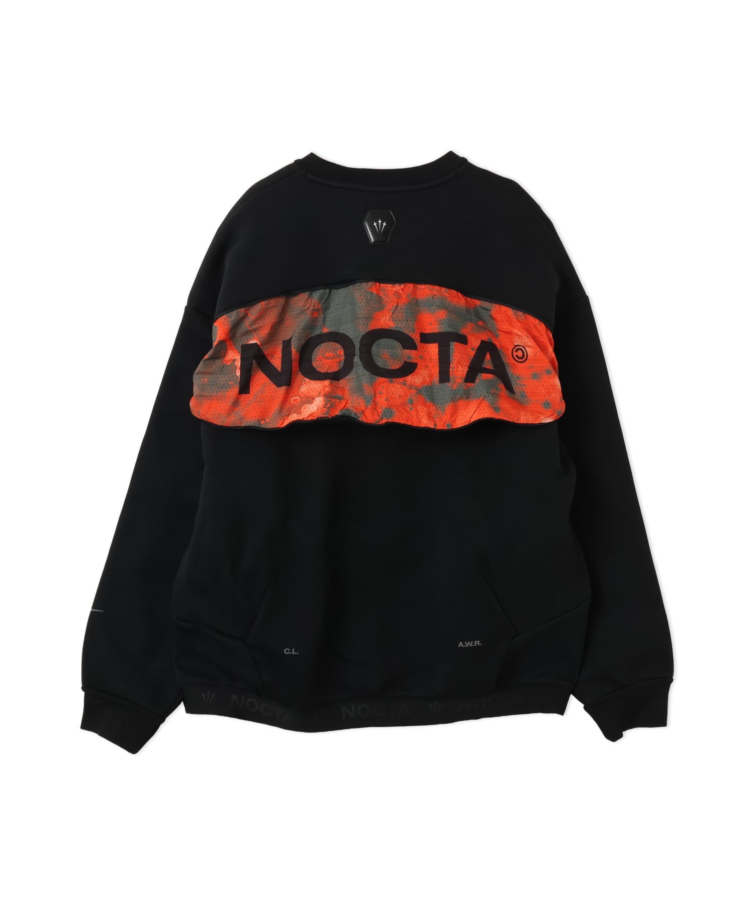 NIKE M NRG NOCTA TRAPEZOID CUT CREW BLACKの画像