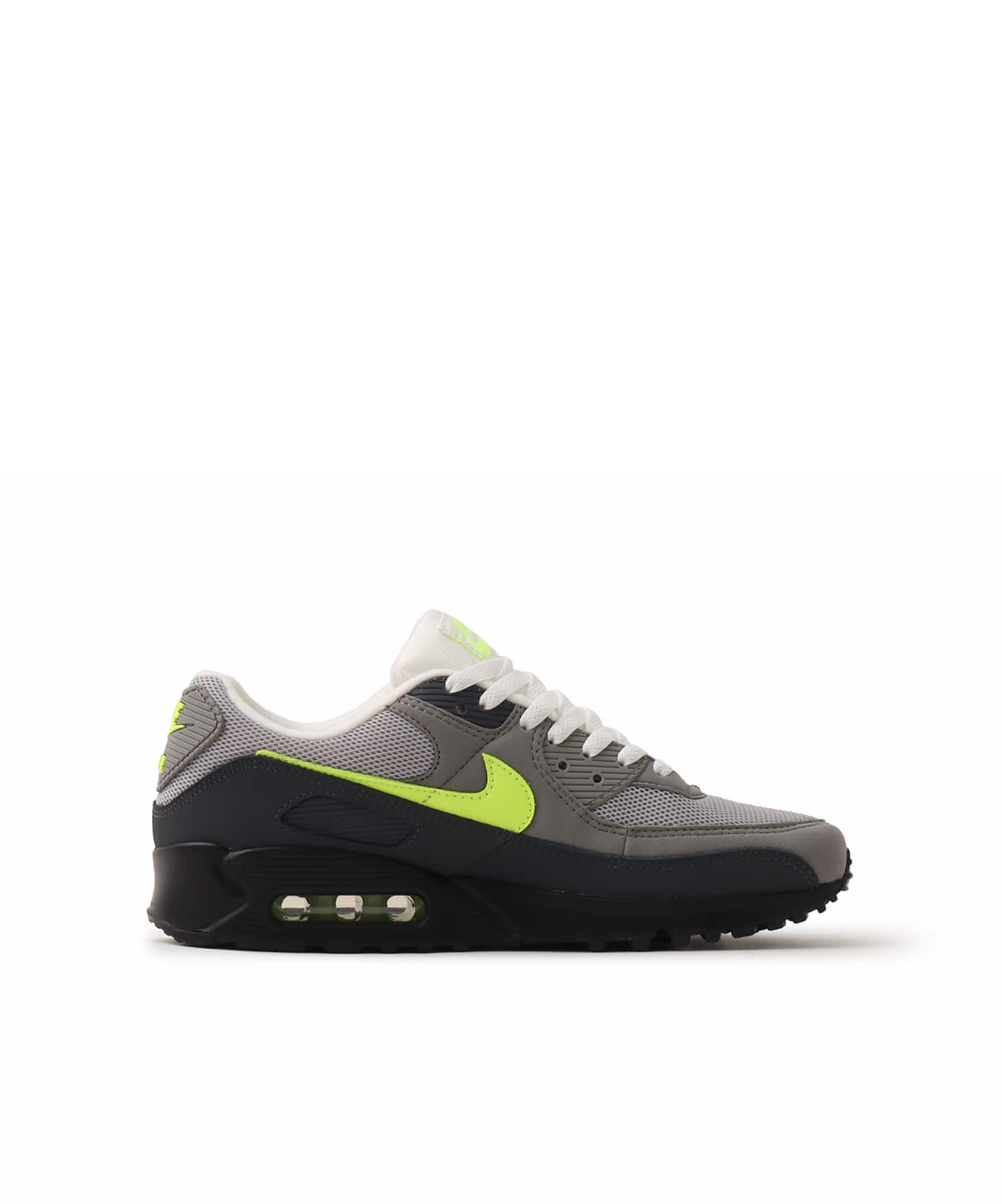 NIKE AIR MAX 90 BLACK/NEON YELLOW-ANTHRACITEの画像