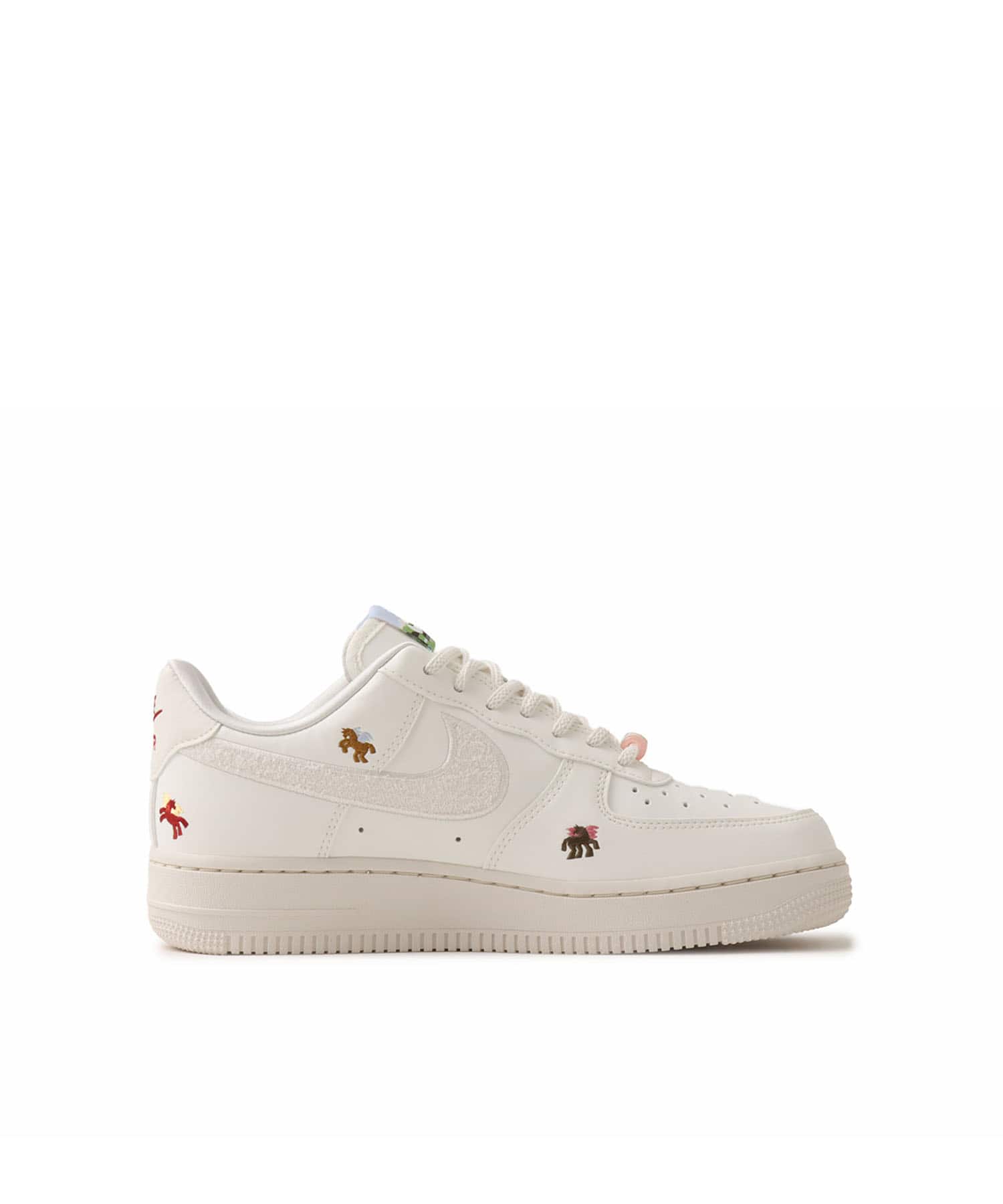 NIKE WMNS AIR FORCE 1 '07 SAIL/PHANTOM-PHANTOM-TEAM CRIMSONの画像