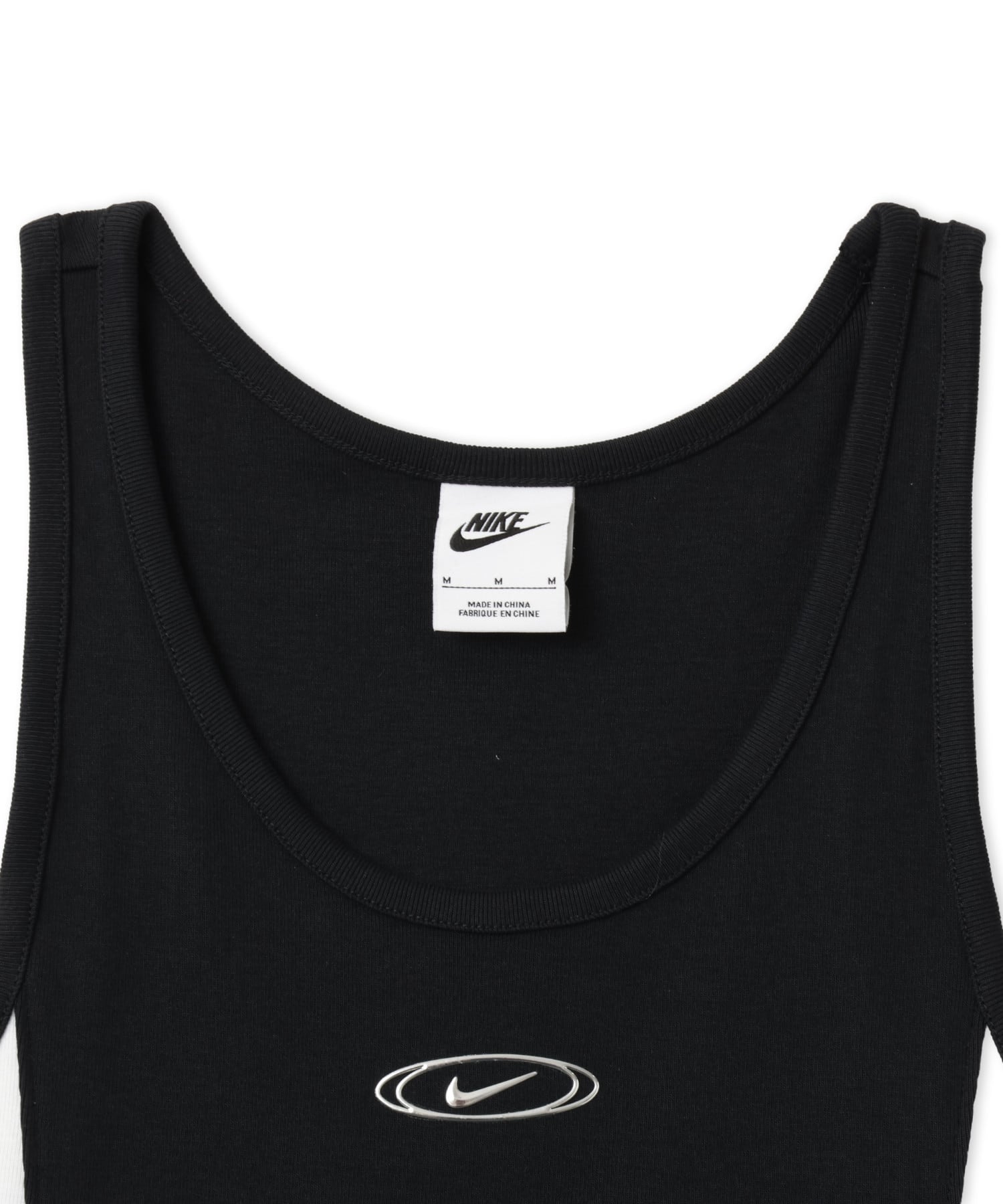 NIKE AS W NK STREET GX CROP TANK BLACKの画像