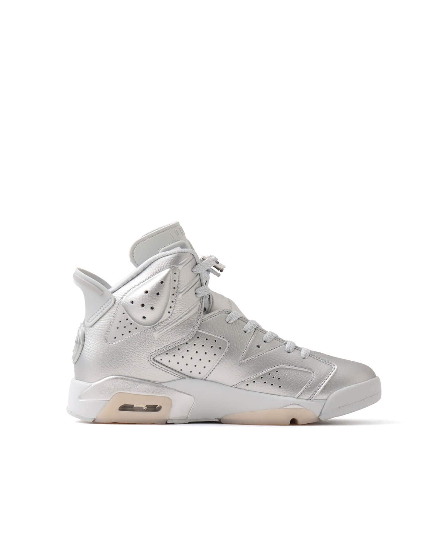 JORDAN BRAND AIR JORDAN 6 RETRO - PSG METALLIC SILVER/METALLIC SILVERの画像
