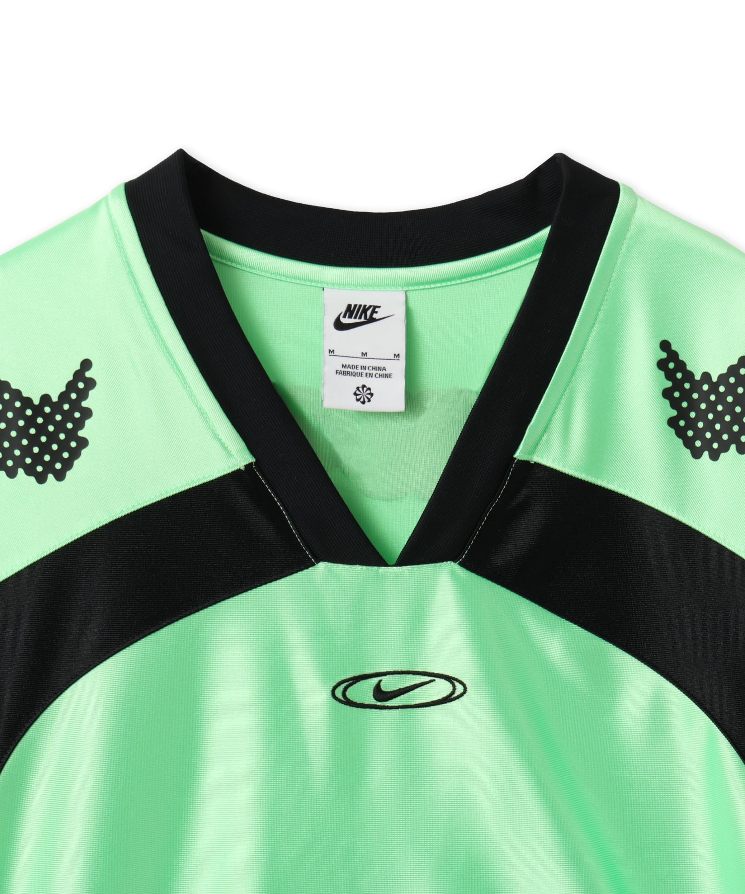 NIKE AS W NK STREET GFX JERSEY GREENの画像