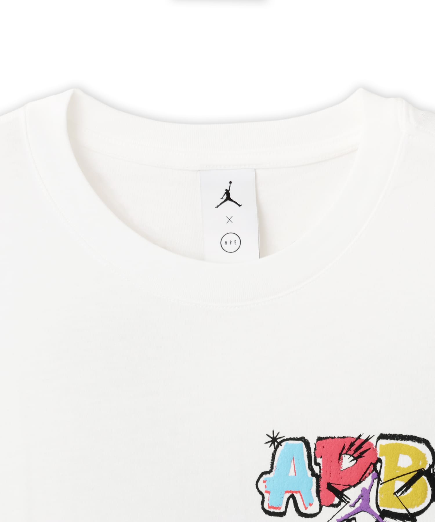 JORDAN BRAND M J AB SS TEE 2 WHITEの画像