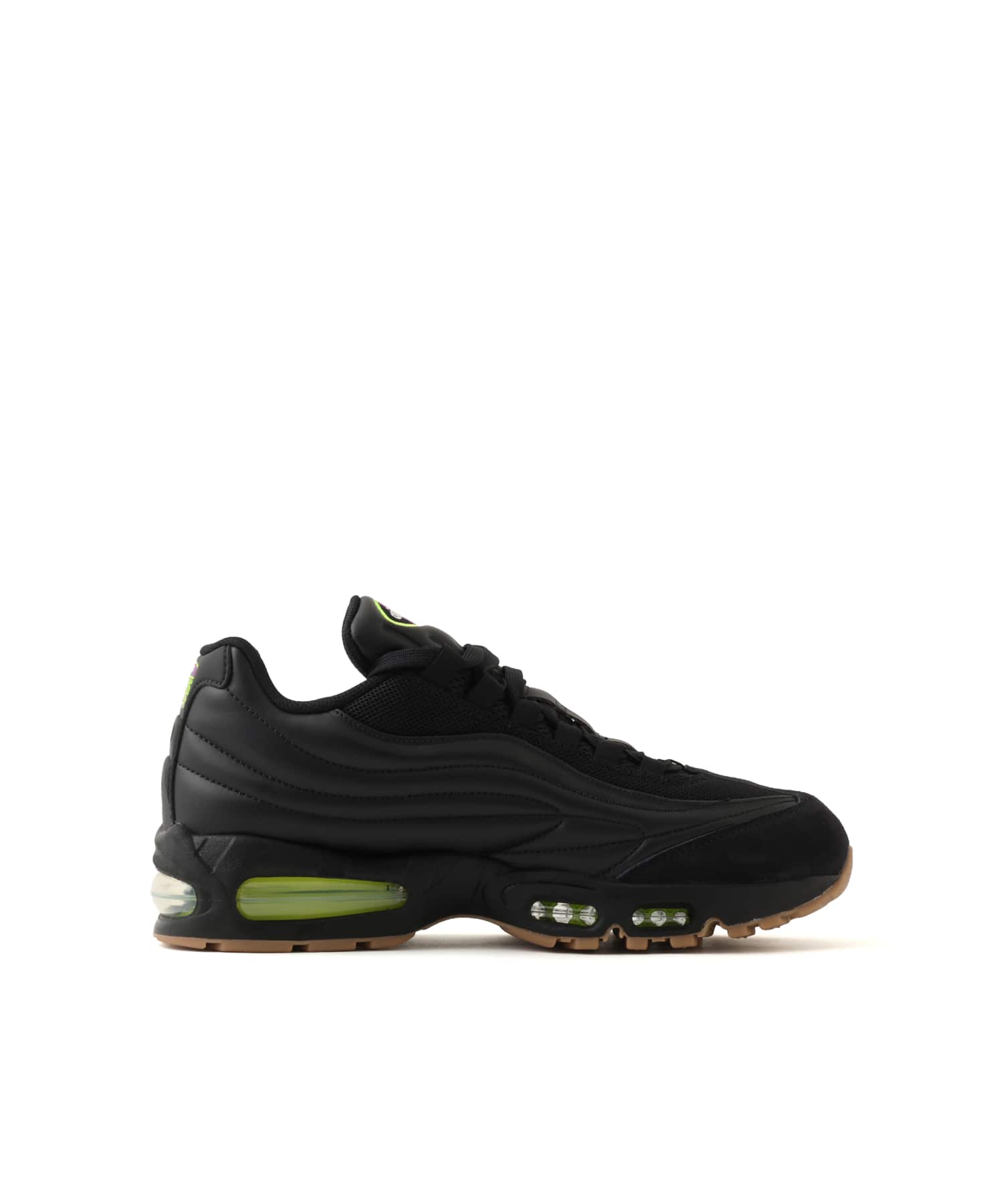NIKE AIR MAX 95 BB PRM BLACK/WHITE-GUM MED BROWN-VOLTの画像