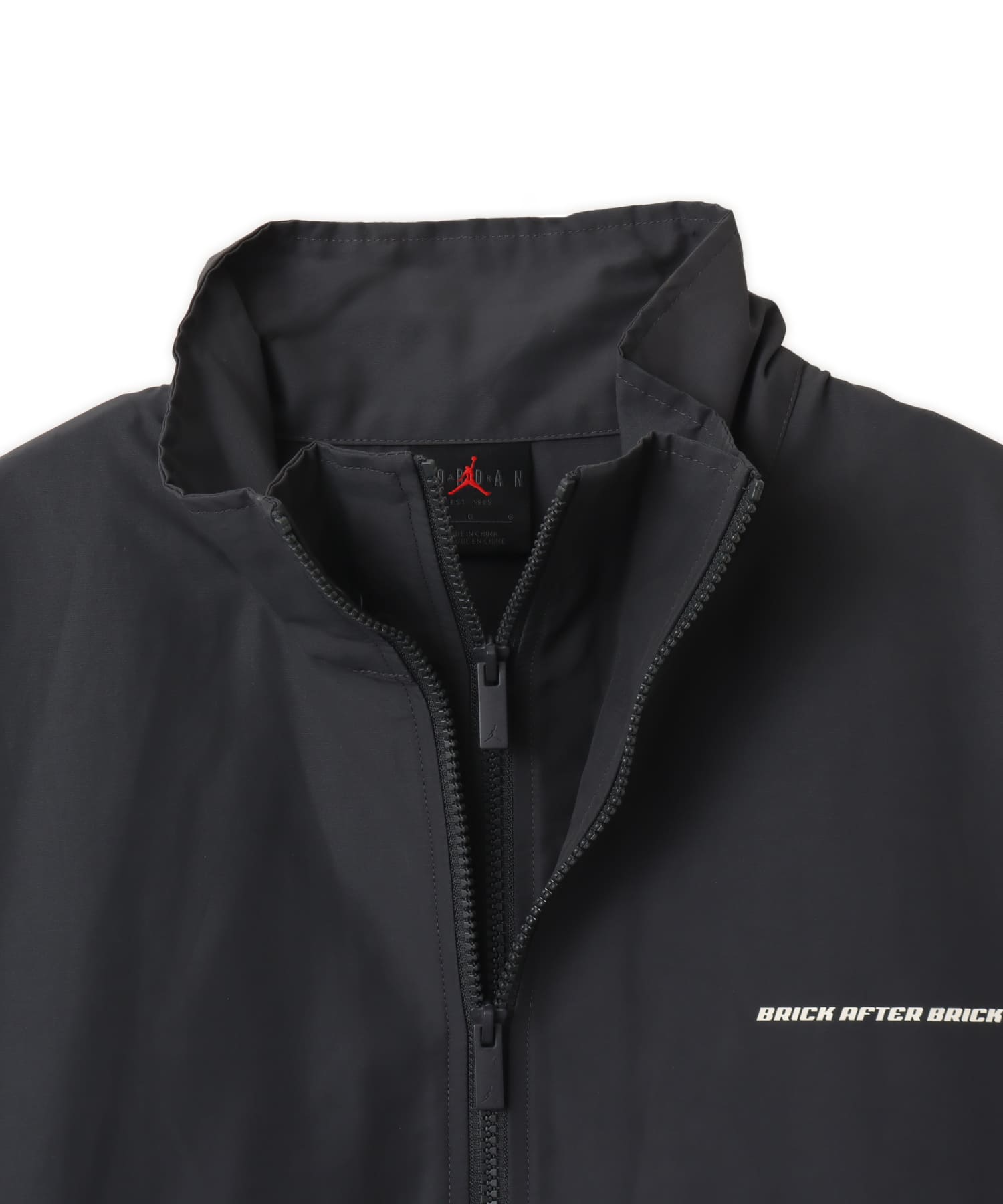 JORDAN BRAND BIKE HARF ZIP JKT BLACKの画像