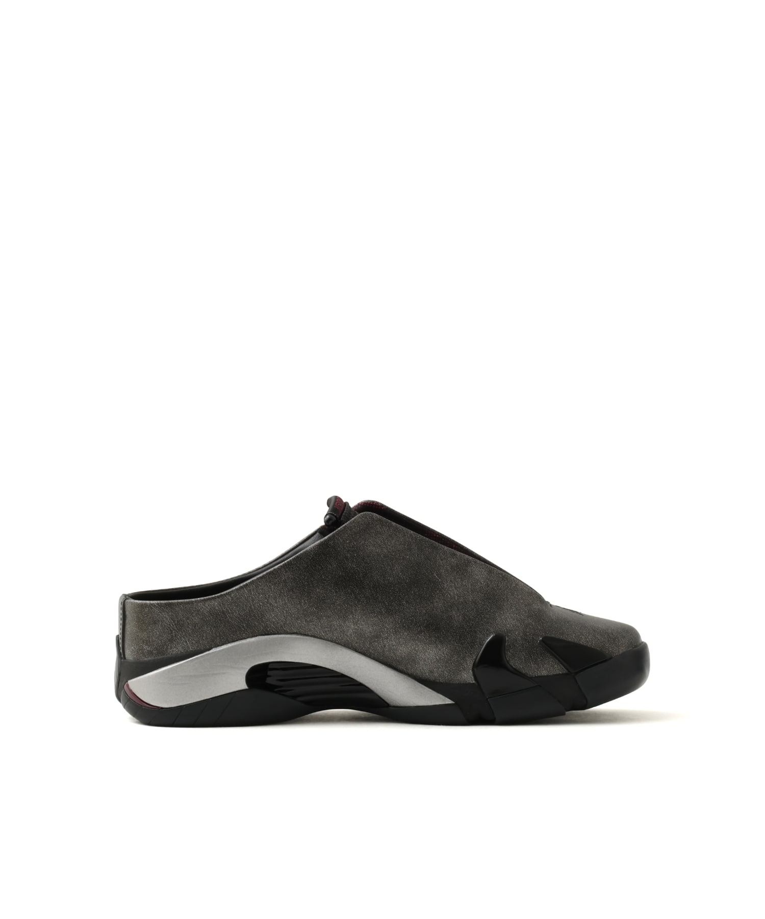 JORDAN BRAND AIR JORDAN 14 RTR MULE MWLA SP BLACK/MTLC SILVER-BURNT REDの画像