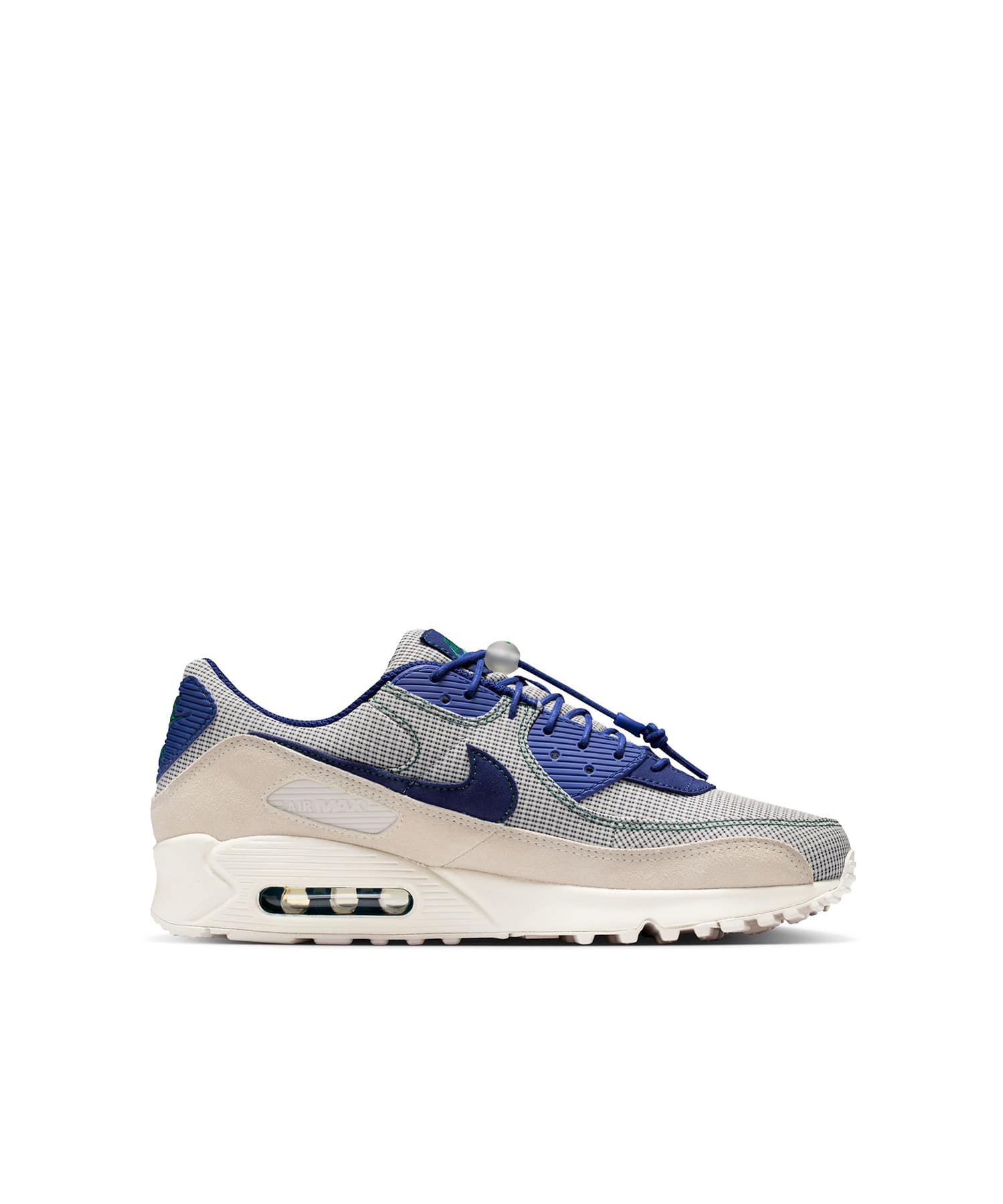 NIKE AIR MAX 90 QS COCONUT MILK/DEEP ROYAL BLUE-LEGION PINEの画像