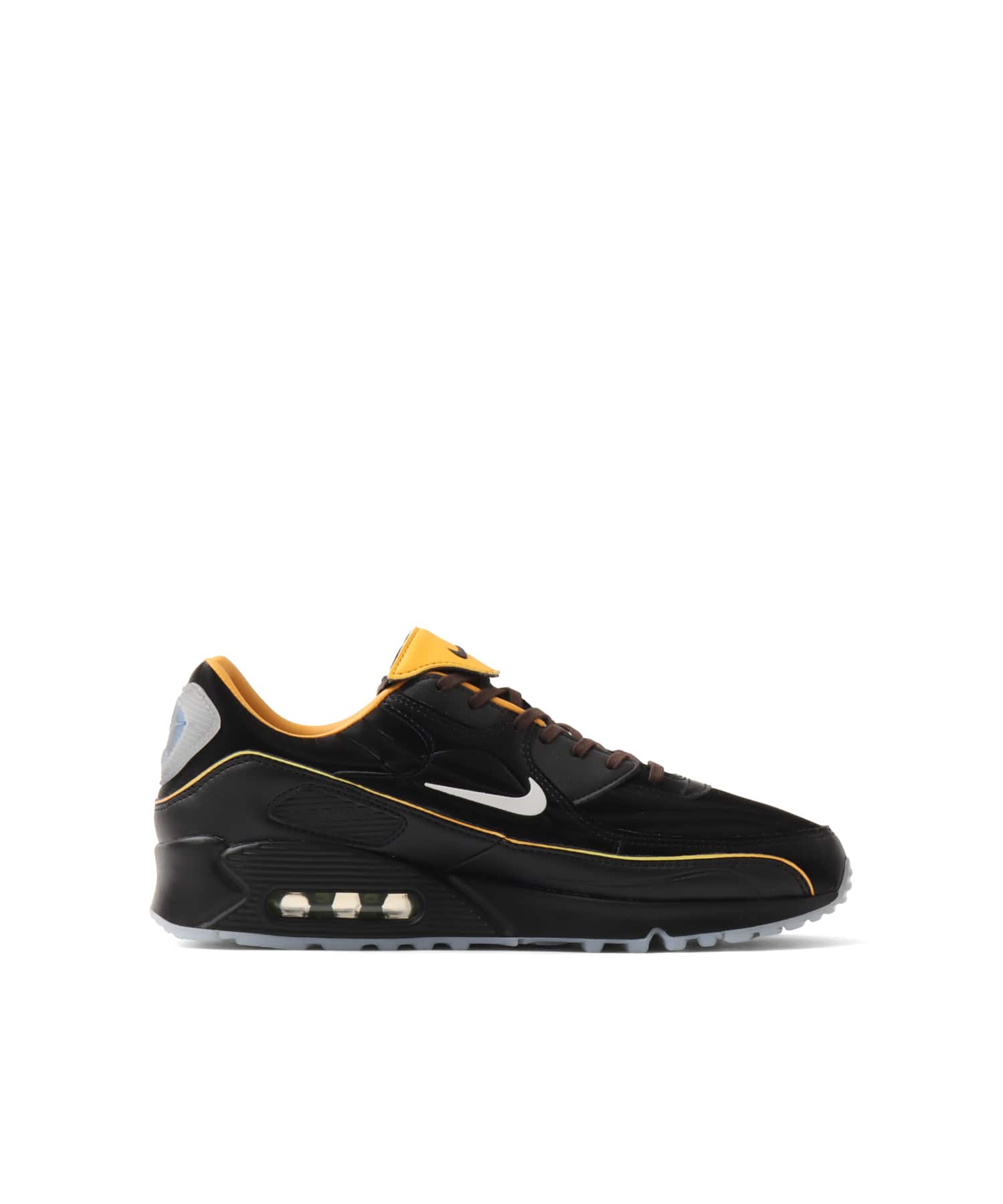 NIKE AIR MAX 90 SE BLACK/WHITE-GOLD LEAF-PEARの画像