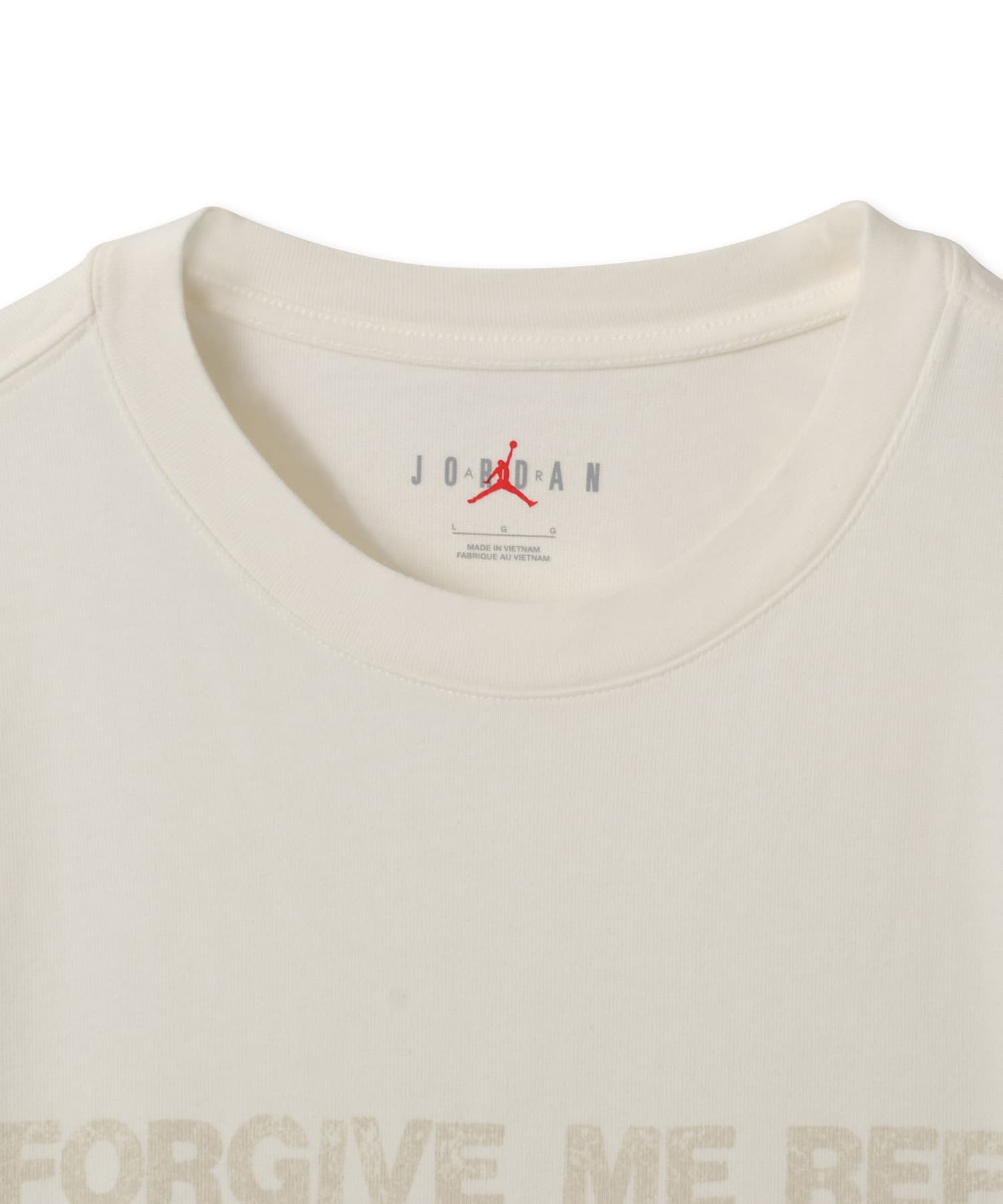 JORDAN BRAND M J NBHD PACK TEE FA26 IVORYの画像
