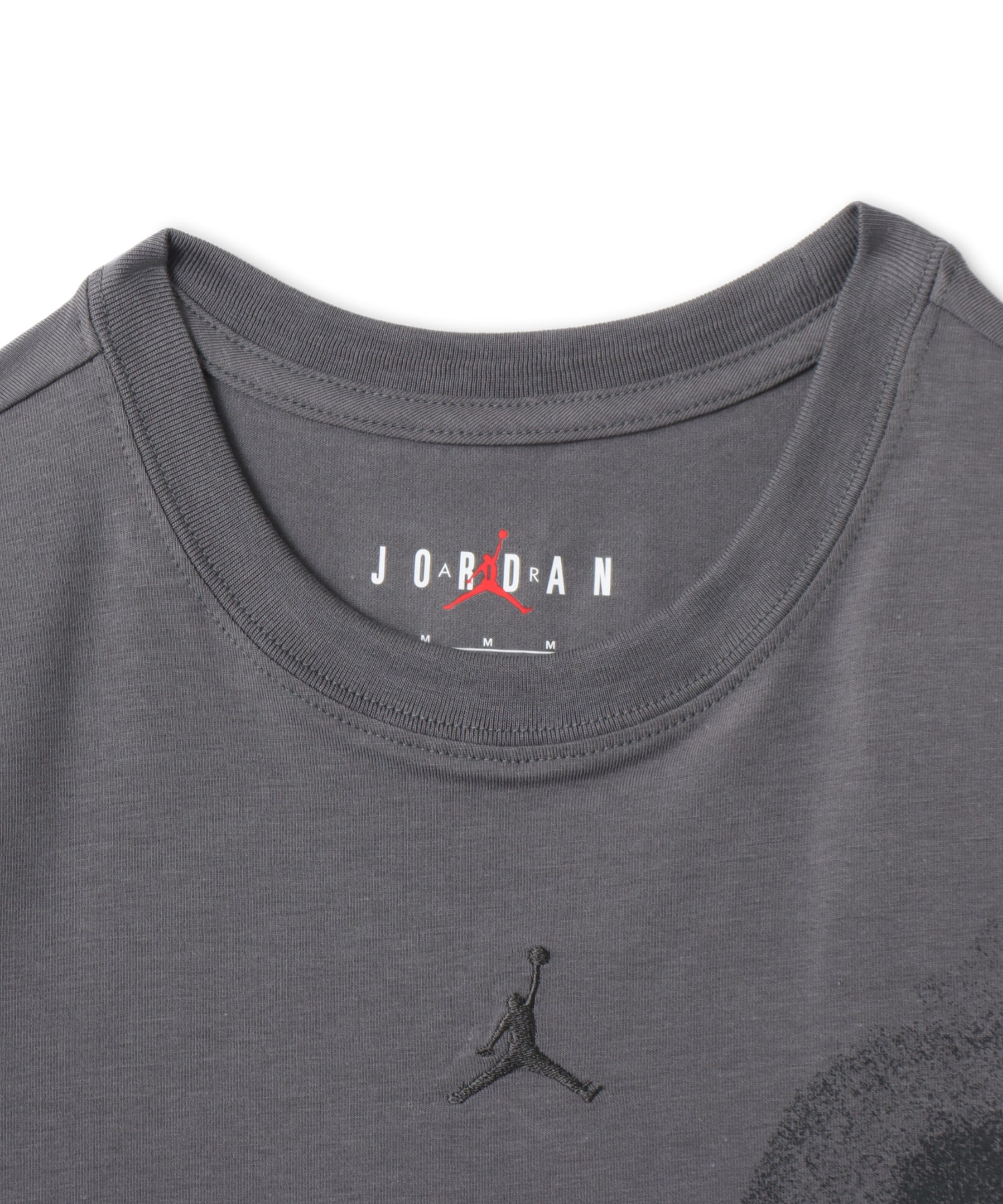 JORDAN BRAND AS W J SS TEE WJDN APLA IRON GREYの画像