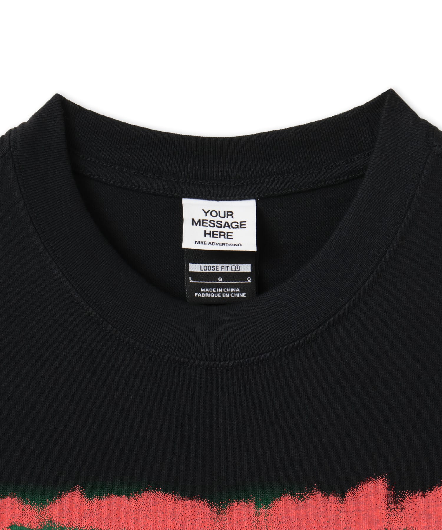 NIKE AS U NSW TEE LSE GOOD VS EVIL BLACKの画像