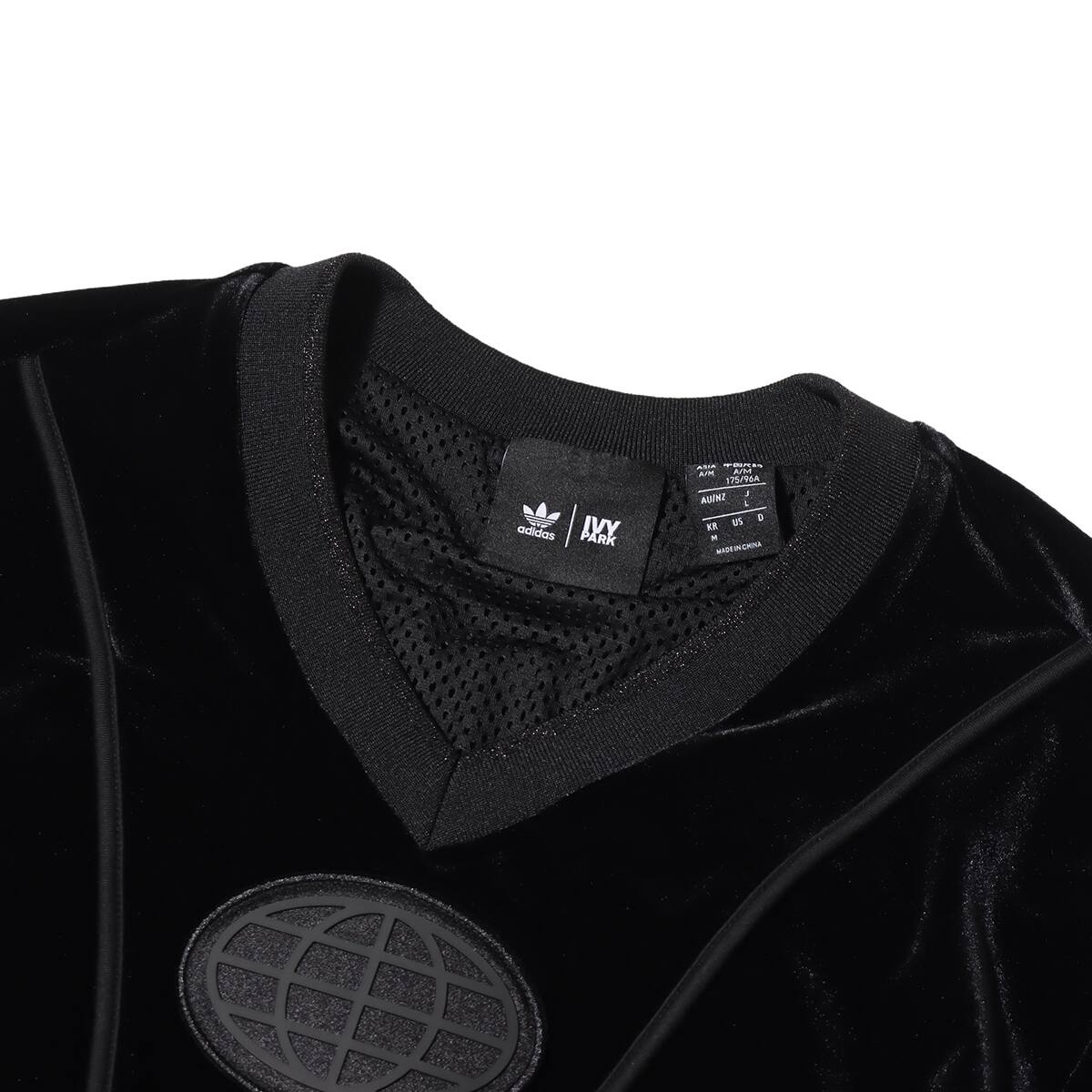 adidas IVY PARK VLVT JERSEY BLACK 23FW-S