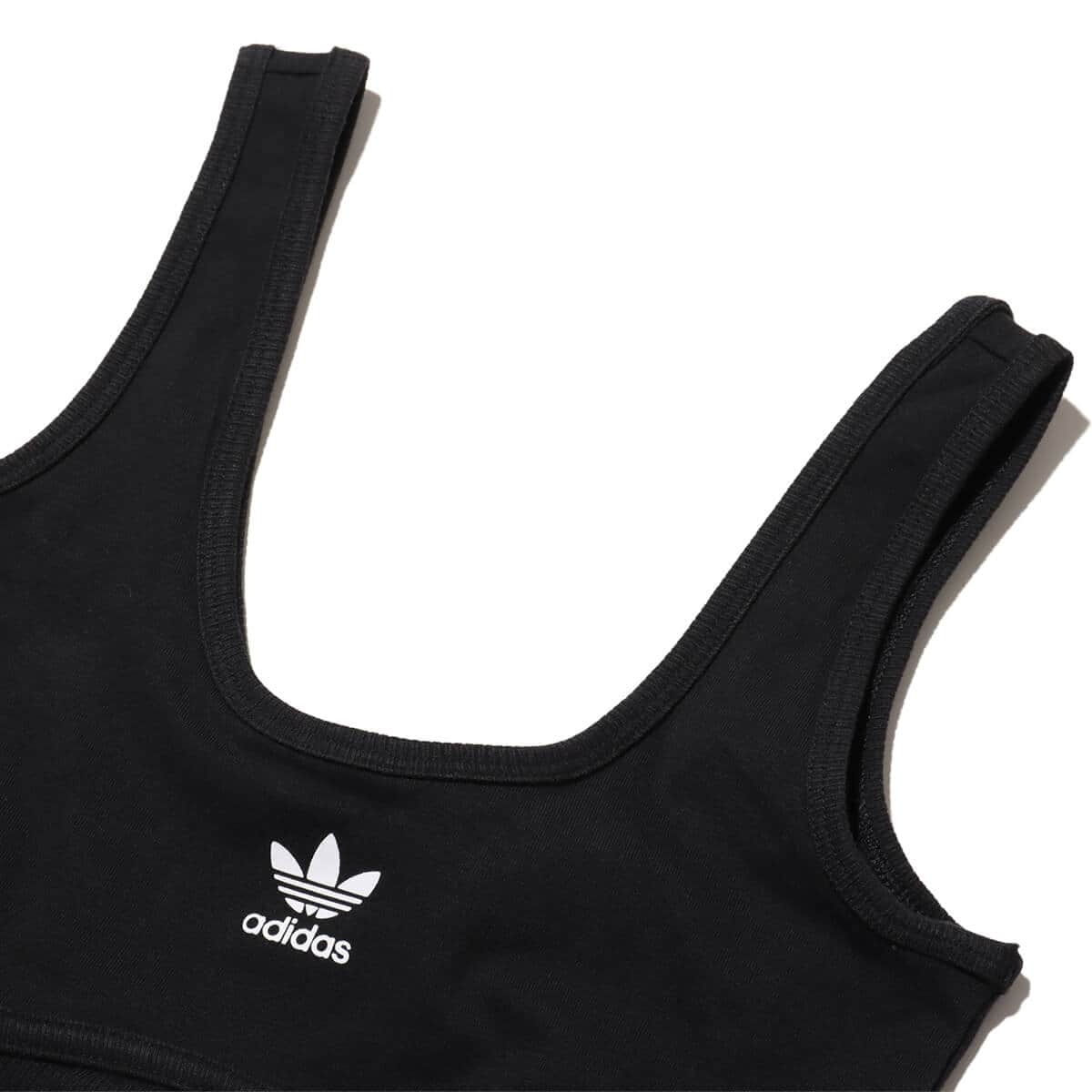 adidas TREFOIL BRA BLACK の画像