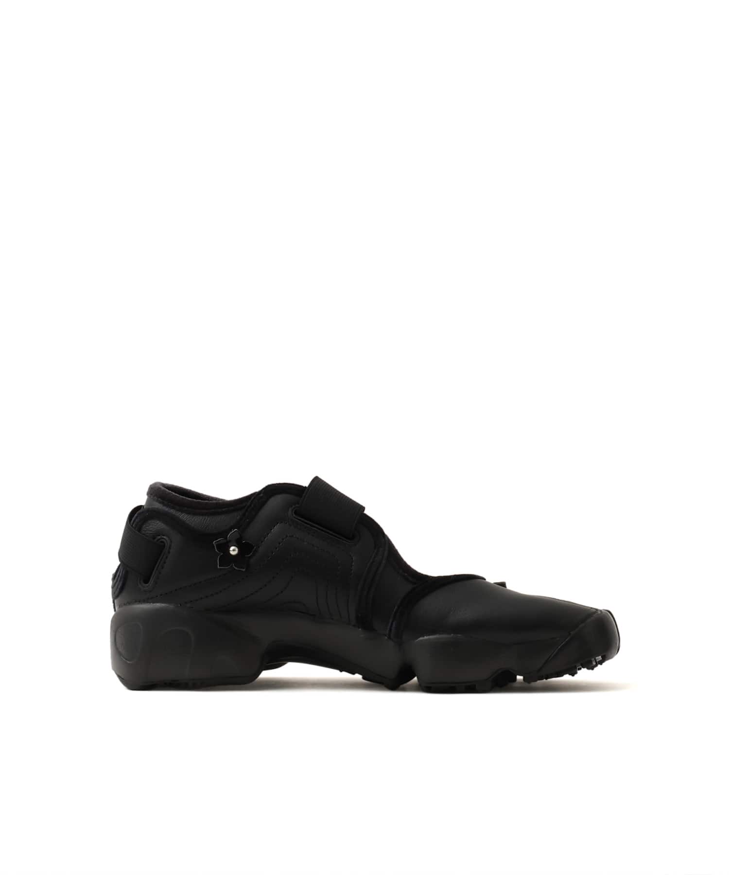 NIKE WMNS AIR RIFT FLRT BLACK/MTLC SILVER-WOLF GREYの画像