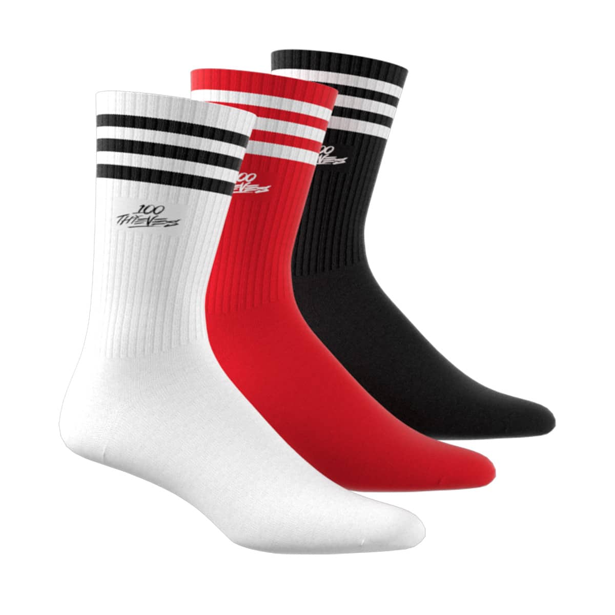 adidas 100THIVES SOCKS WHITE/RED/BLACKの画像