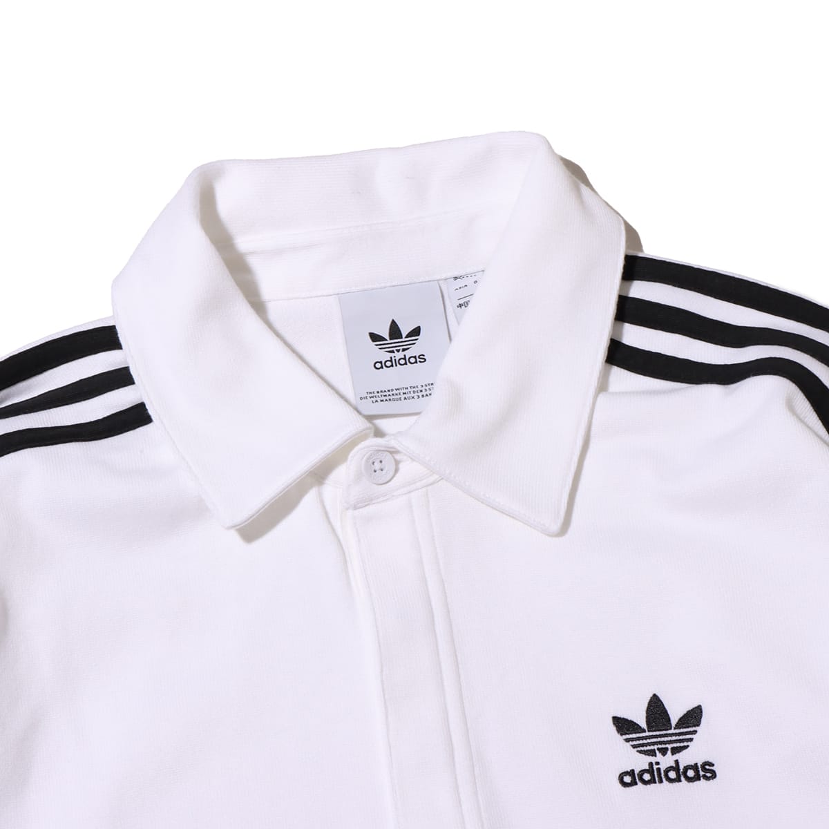 adidas ADICOLOR RUGBY POLO SHIRT WHITE