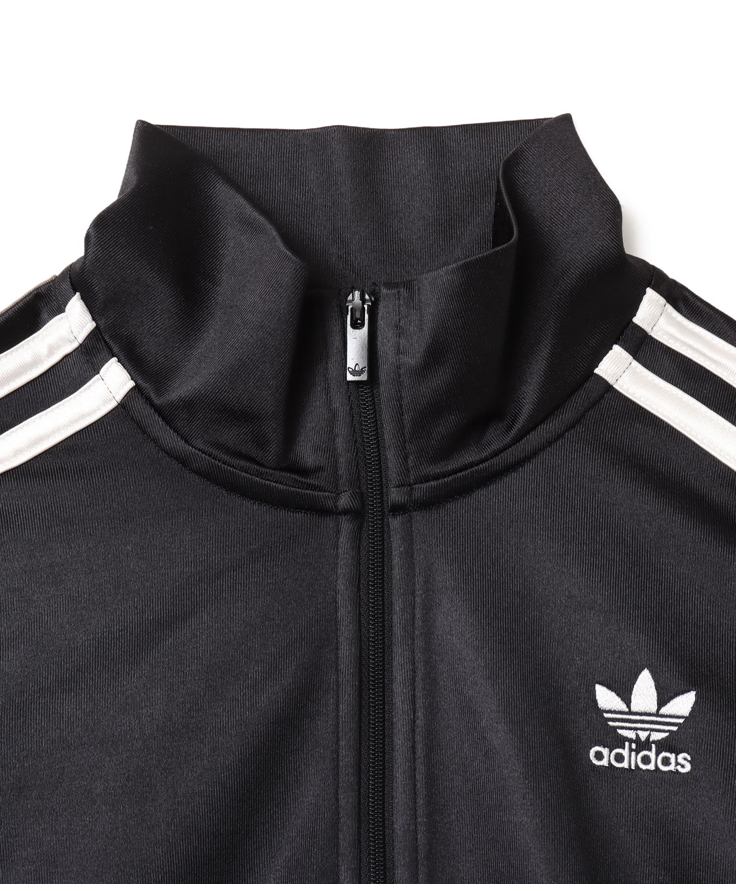 adidas SHORTSLEEVE TRACK TOP ブラック（アディダス ショート