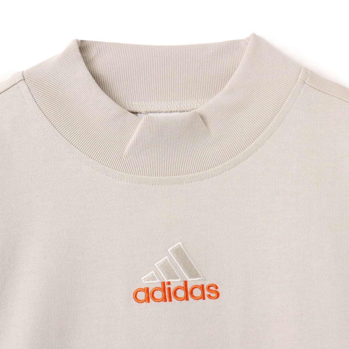 adidas LS MOCK NECK アルミナの画像