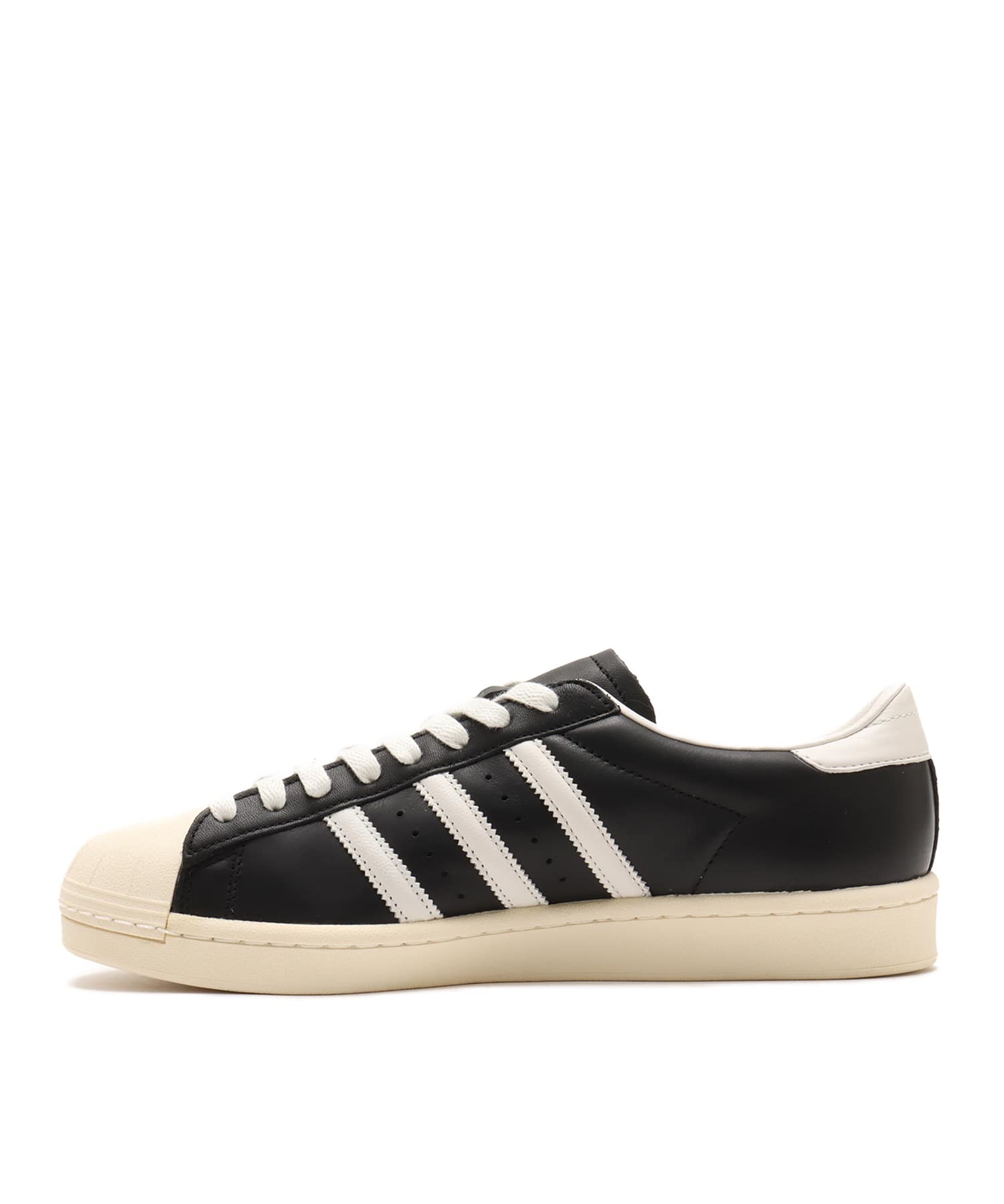 adidas SUPERSTAR VINTAGE MiG CORE BLACK/CORE WHITE/CREAM WHITEの画像