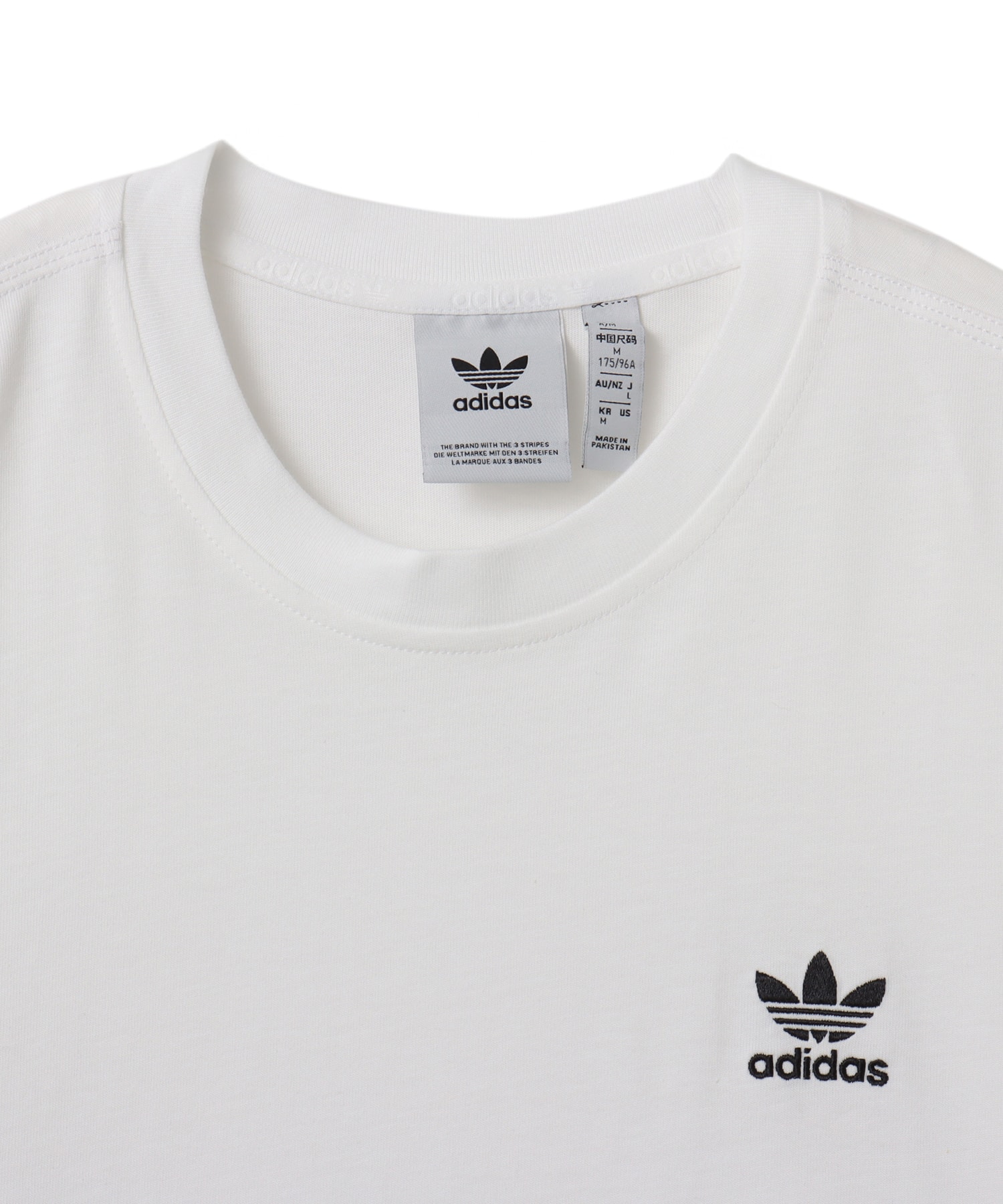 adidas TREFOIL ESSENTIALS T-SHIRT ホワイトの画像