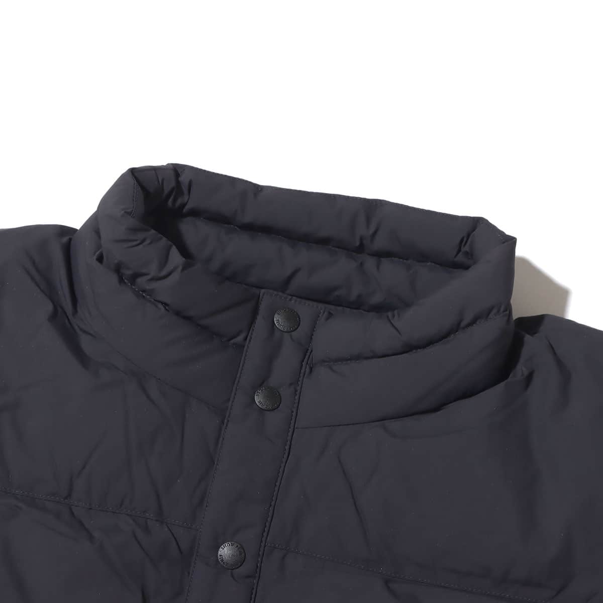 snow peak Recycled Nylon Ripstop Down Vest Black 22FA-Iの画像
