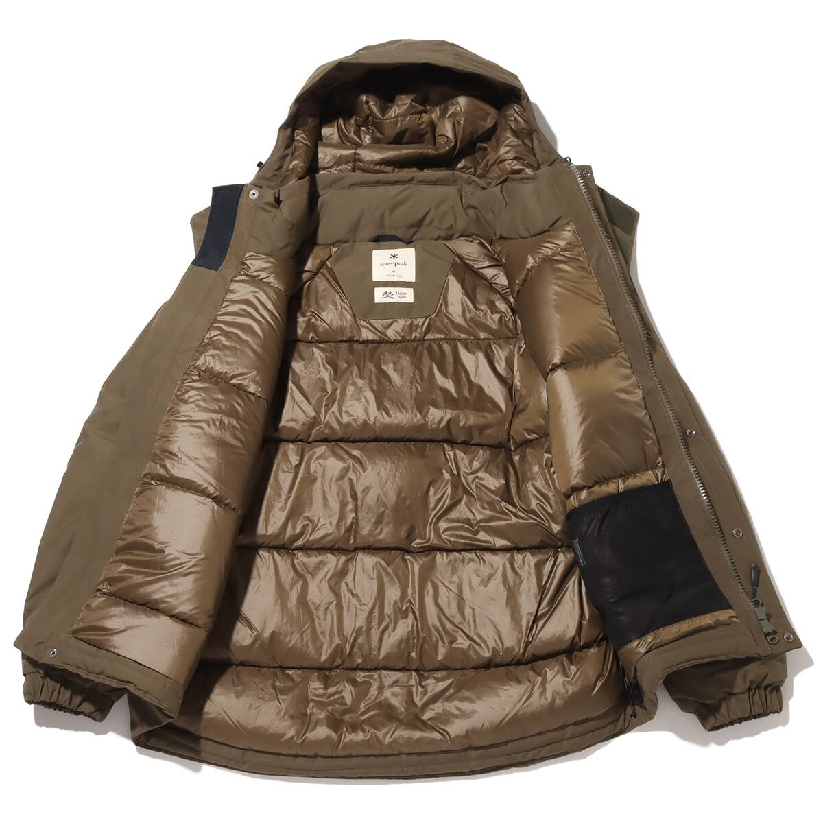 snow peak FR 2L Down Jacket Olive 23FA-Iの画像