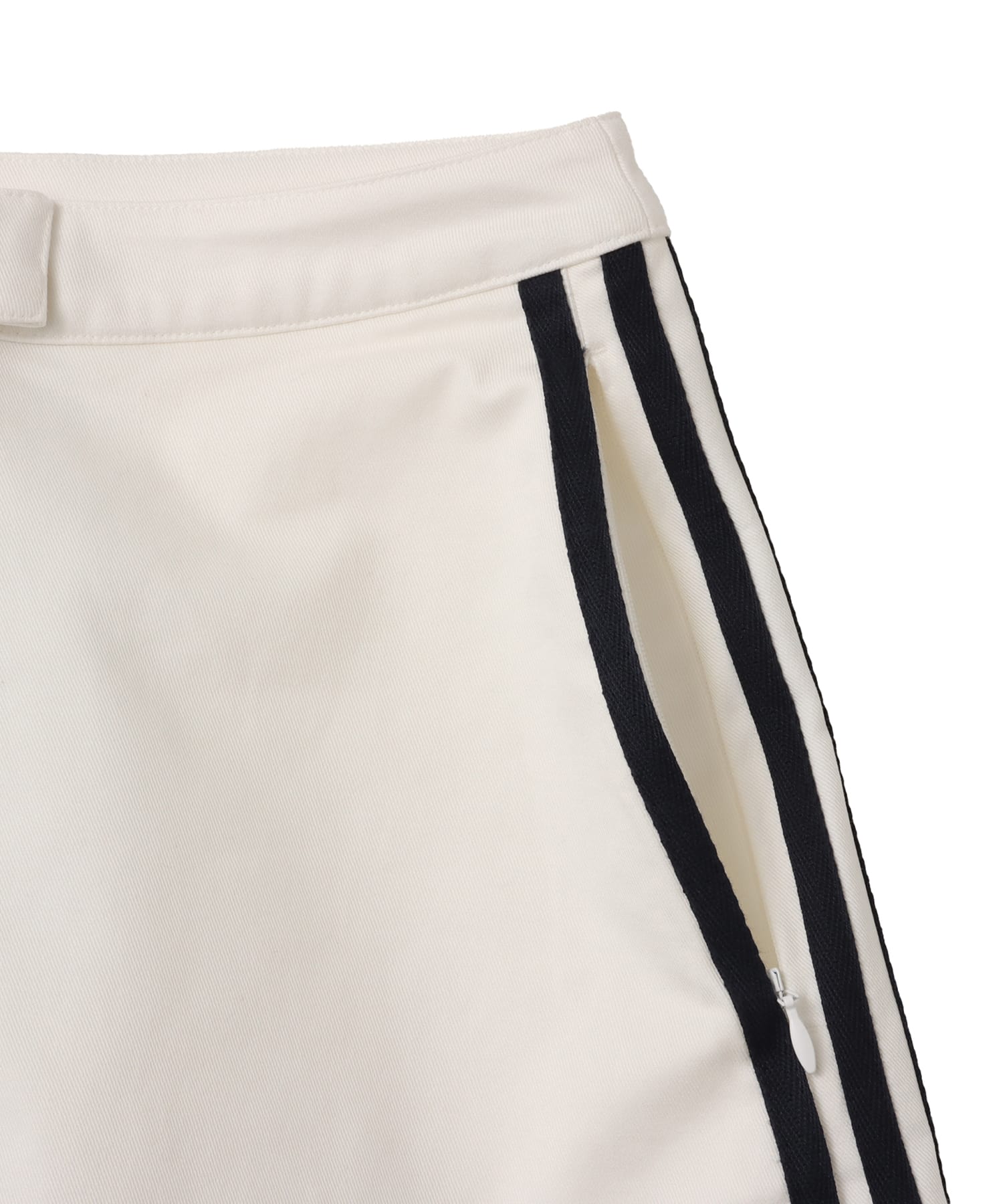adidas SPORTY & RICH SKIRT コアホワイト/ナイトネイビーの画像