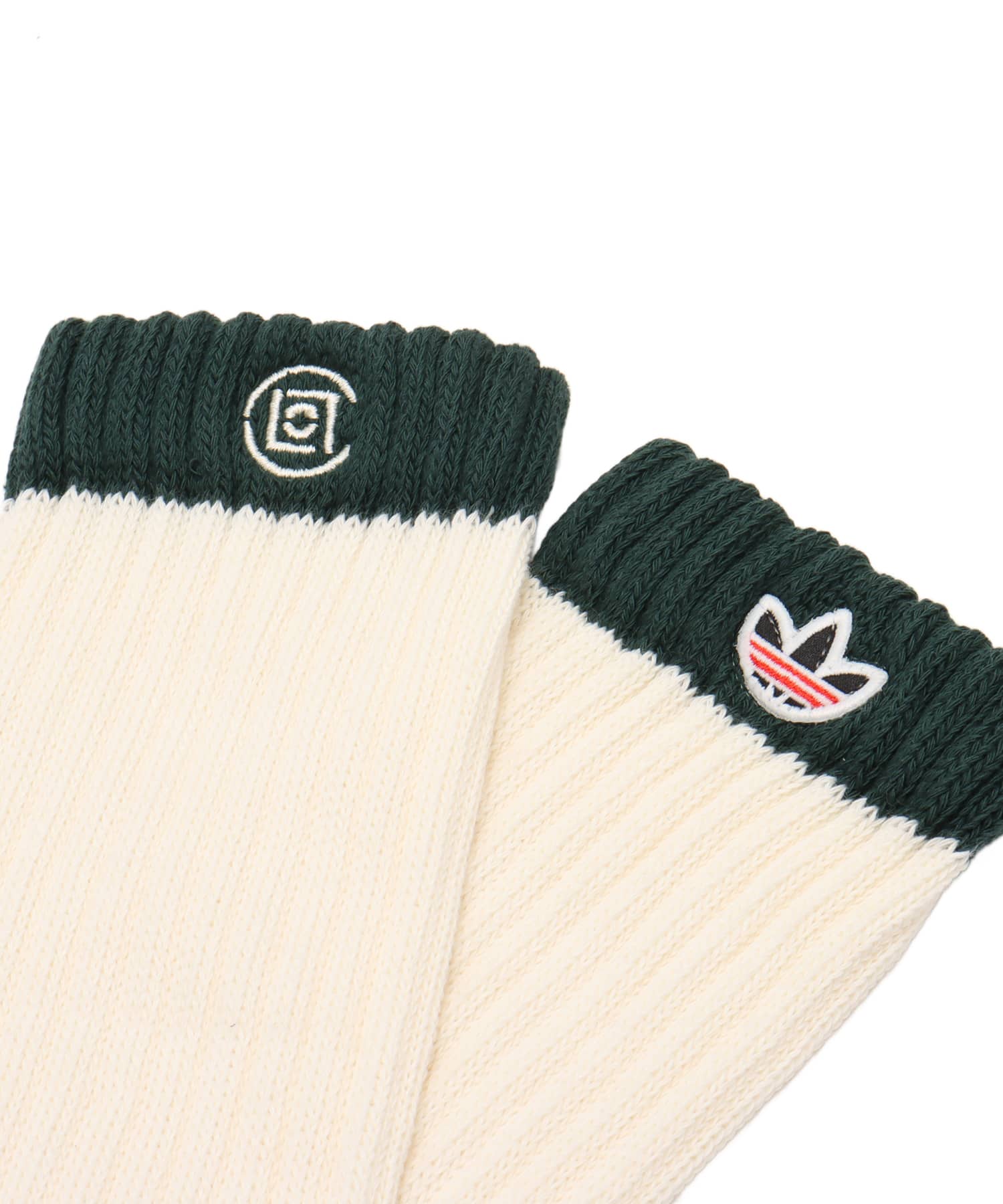 adidas CLOT SOCKS BY EDISON CHEN クリームホワイトの画像