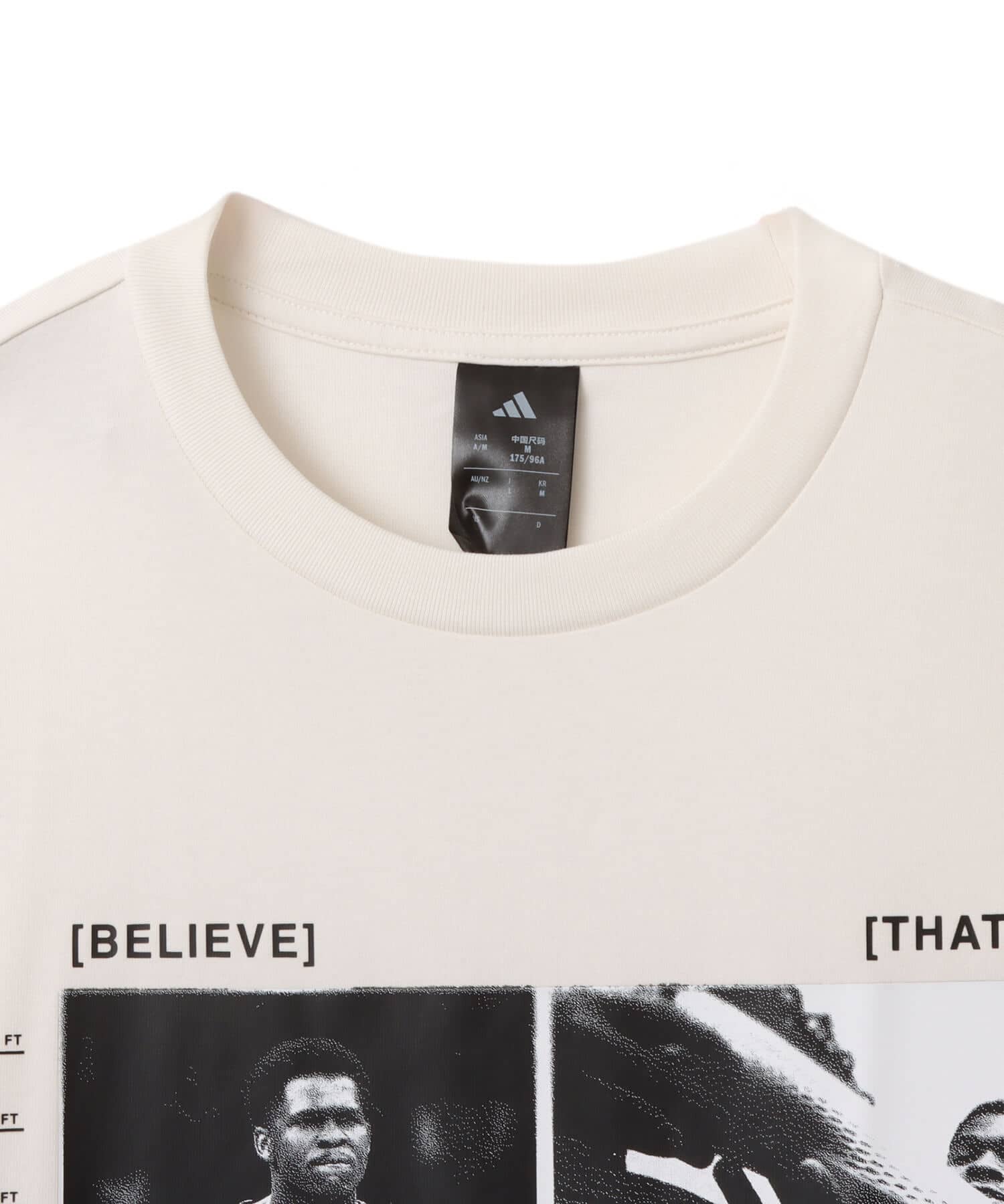 adidas ANTHONY EDWARDS GFX TEE クラウドホワイトの画像
