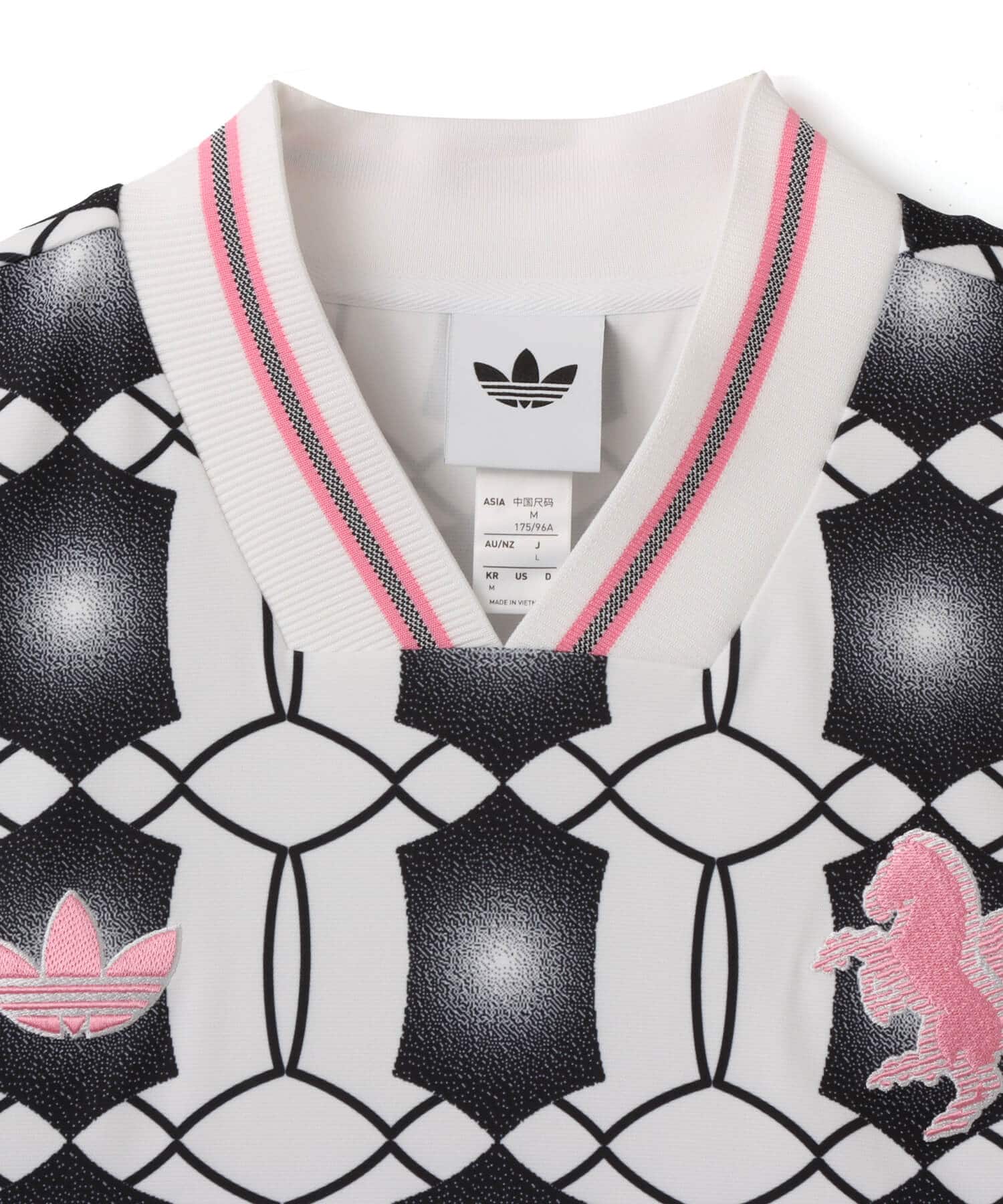 adidas ﾕﾍﾞﾝﾄｽ ﾗｲﾌｽﾀｲﾗｰ ｼﾞｬｰｼﾞｰ ホワイト/ブラックの画像