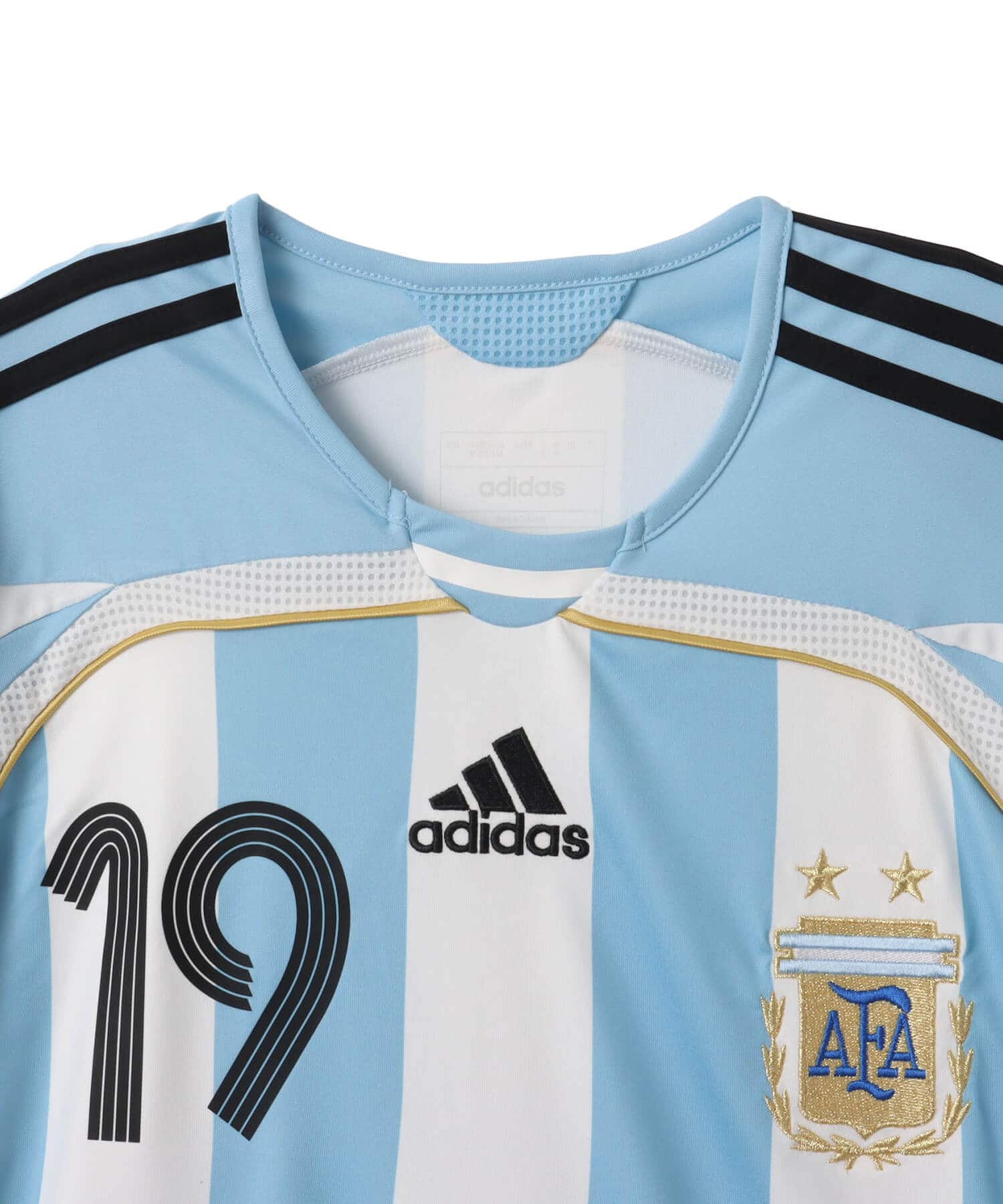 adidas アルゼンチン代表 ホーム ユニフォーム 2006 Messi ホワイトの画像