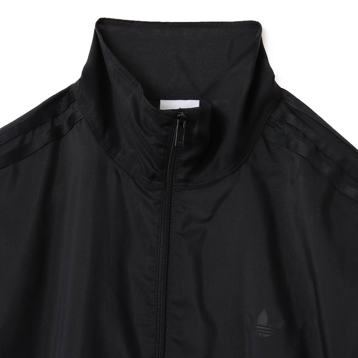 adidas ADICOLOR SHEER TRACK TOP ブラックの画像