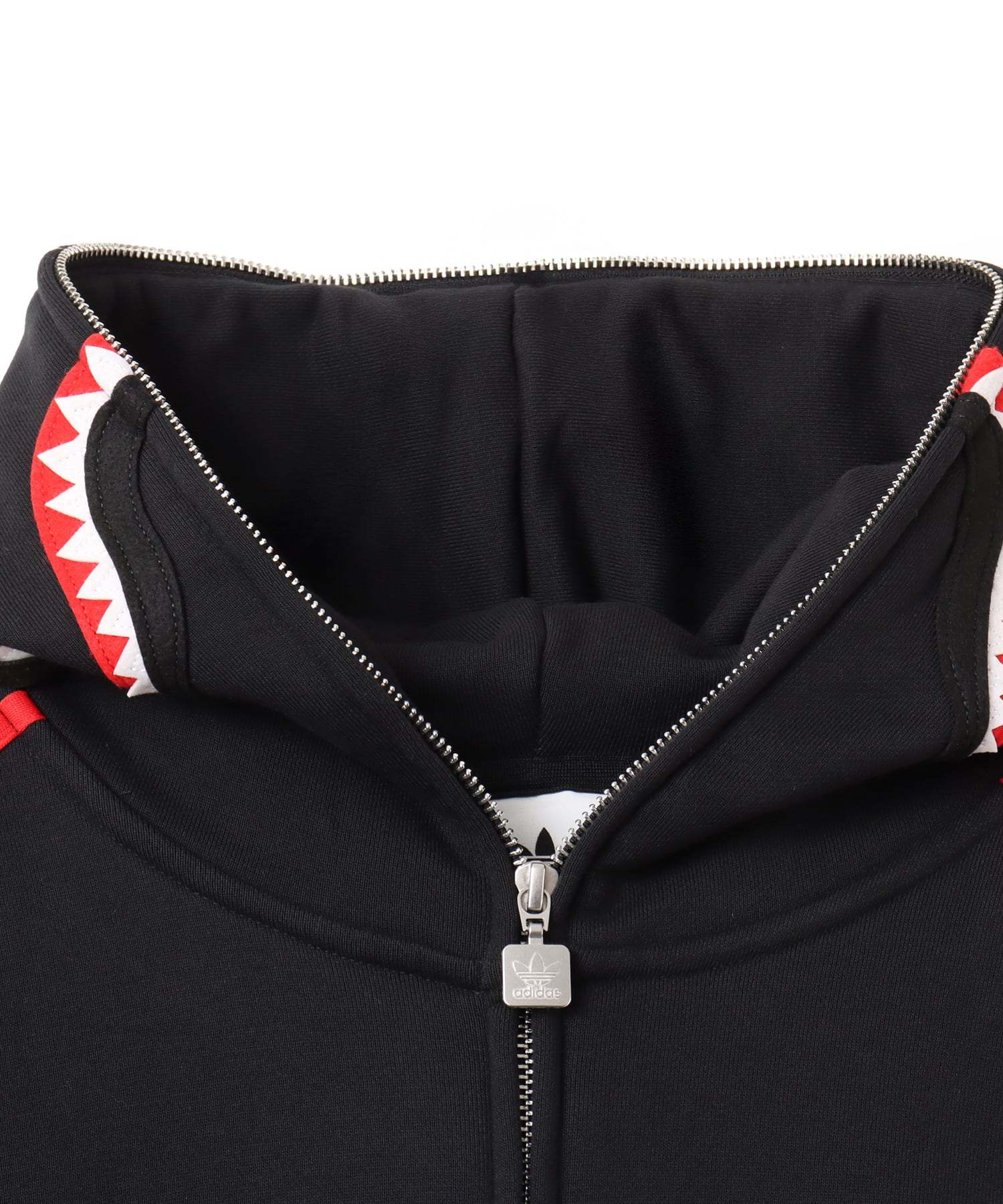 adidas BAPE SHARK FULLZIP HOODIE ブラック(アディダス ベイプ adidas BAPE SHARK FULLZIP HOODIE ブラック(アディダス ベイプ
