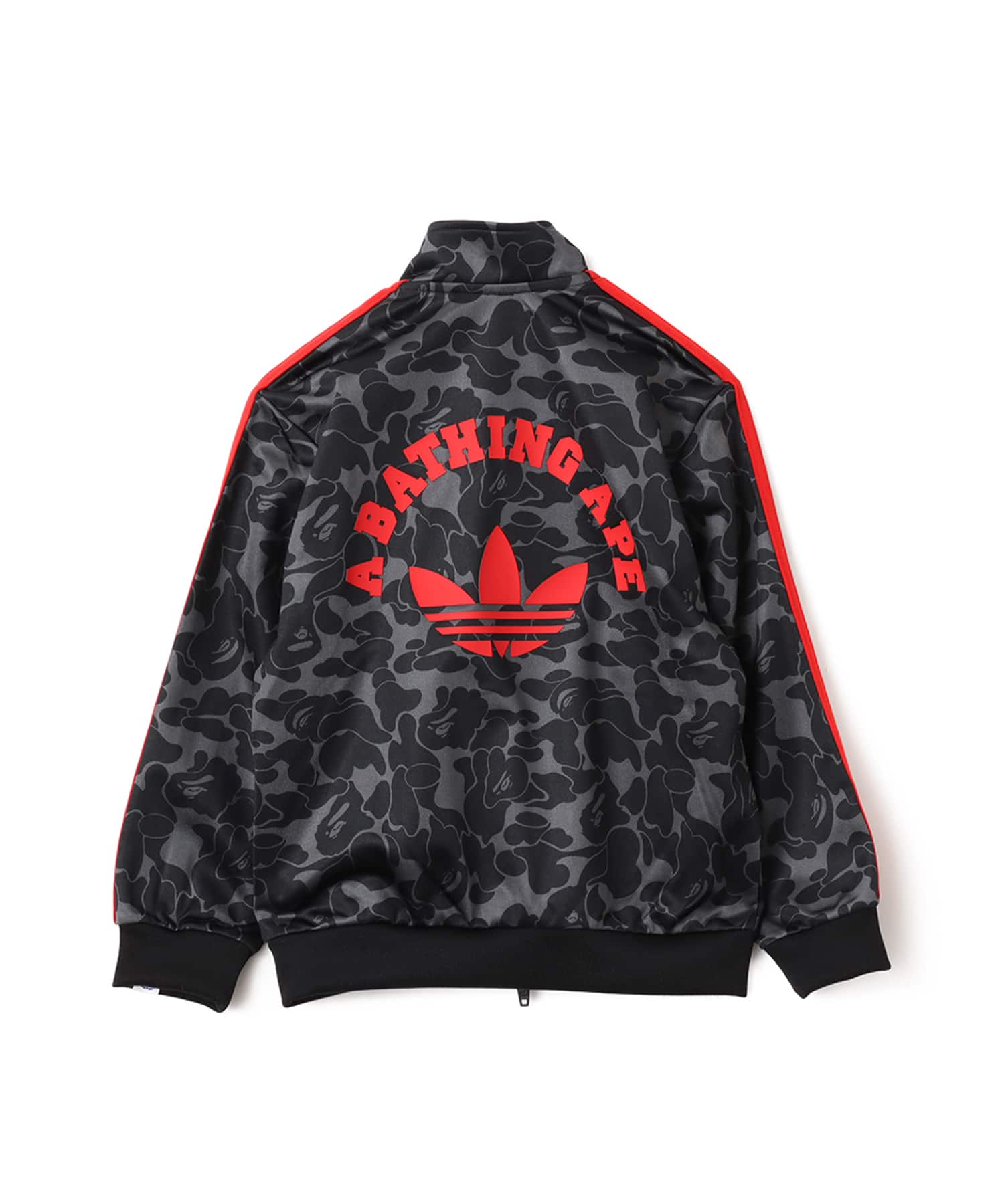 adidas BAPE KIDS FIREBIRD TRACK SUIT ブラックの画像