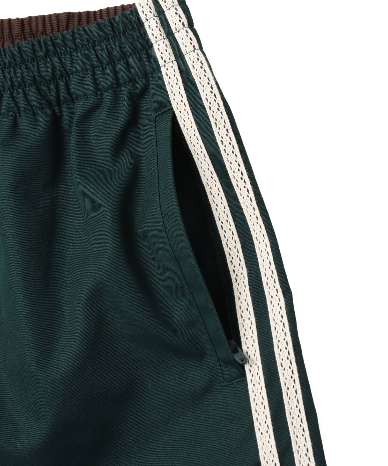 adidas CLOT SPRINTER SHORTS BY EDISON CHEN グリーンナイト/ダークブラウンの画像