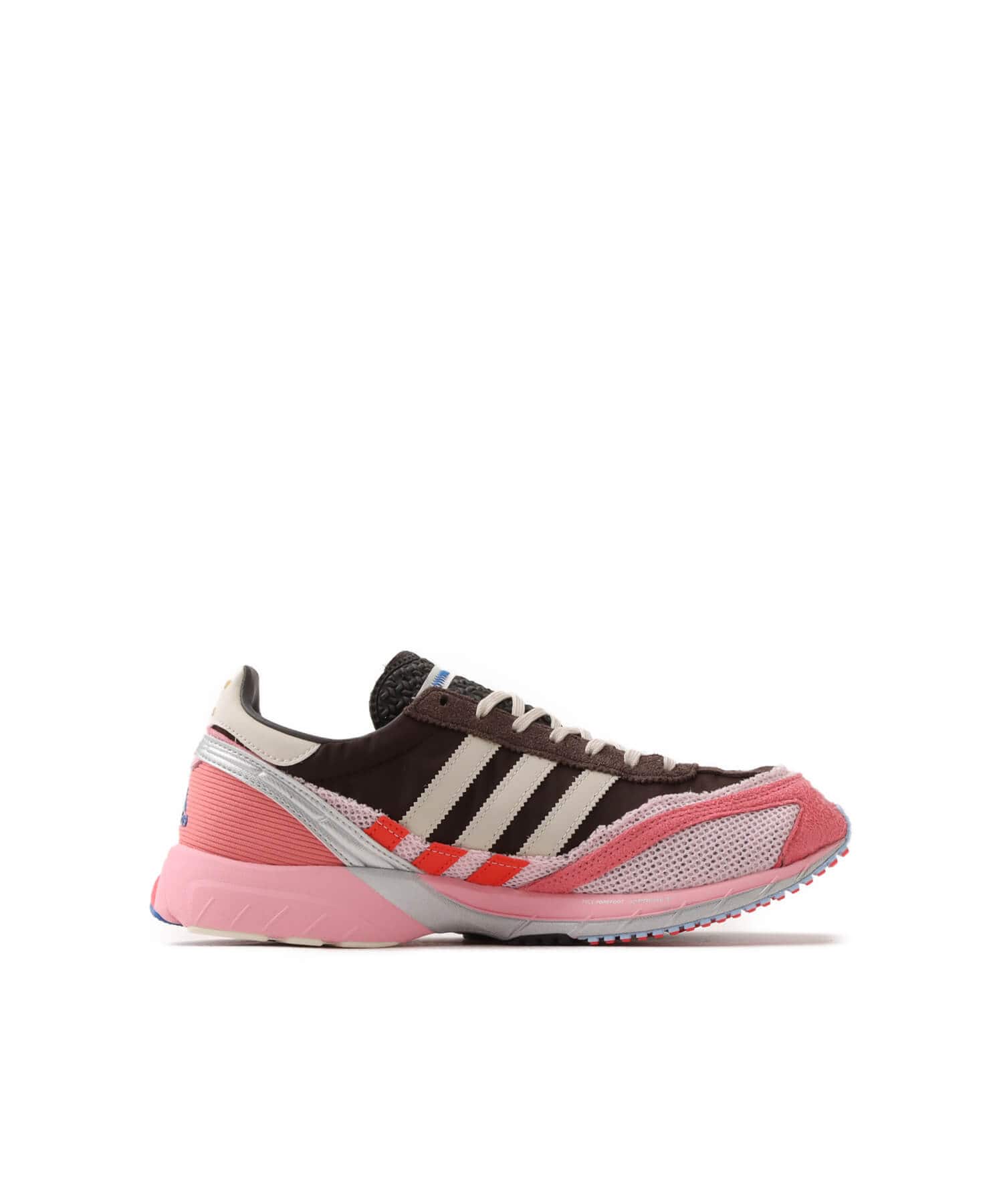 adidas BAD BUNNY ADIZERO SL72 BROWN/CLPINK/HAZROSの画像