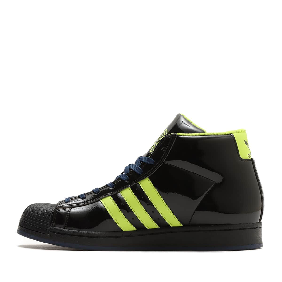 adidas PRO MODEL X ALWAYS CORE BLACK/SEMI SOLAR SLIME/COLLEGE NAVYの画像